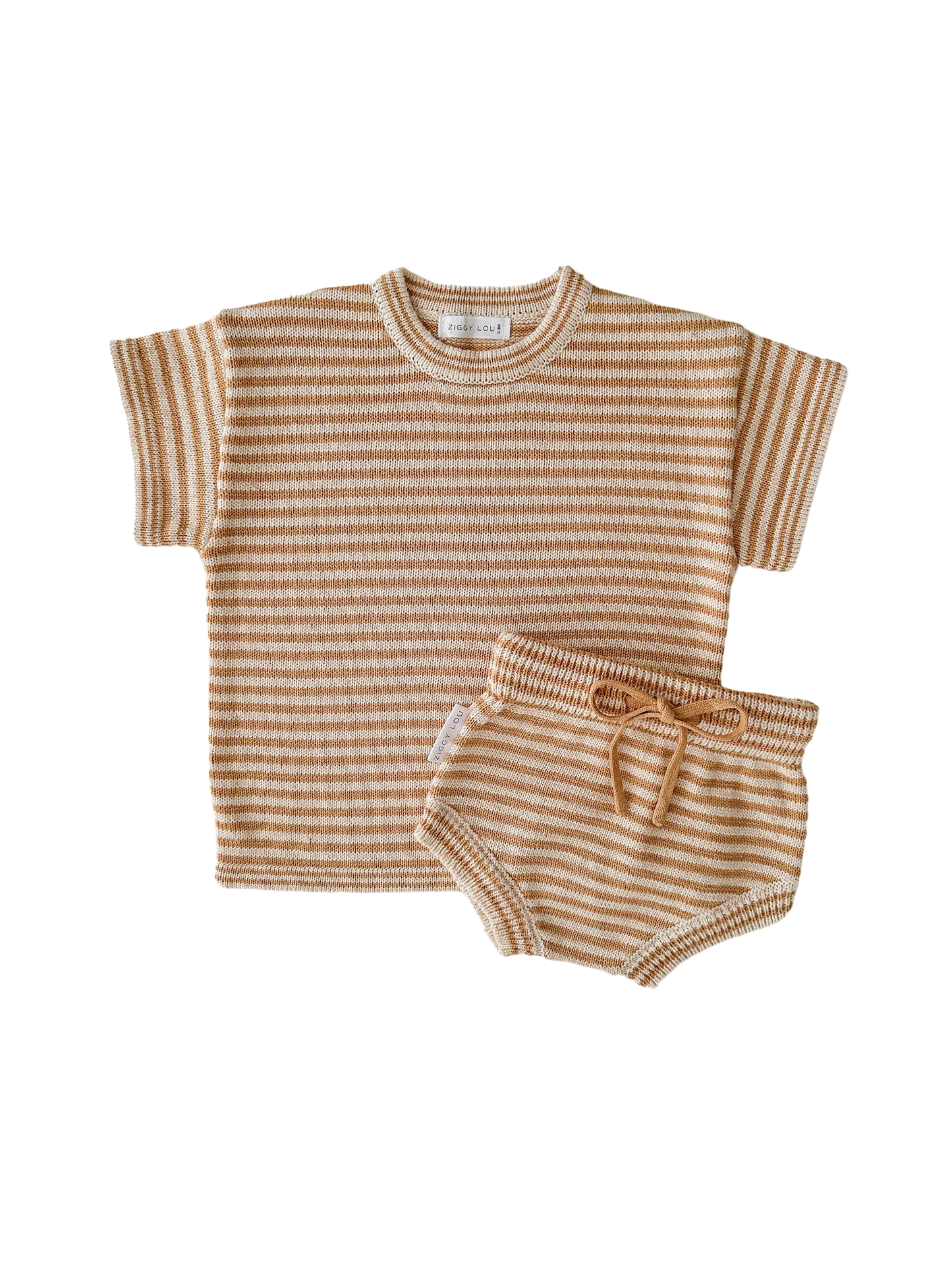 Ziggy Lou Tee - Golden Stripes