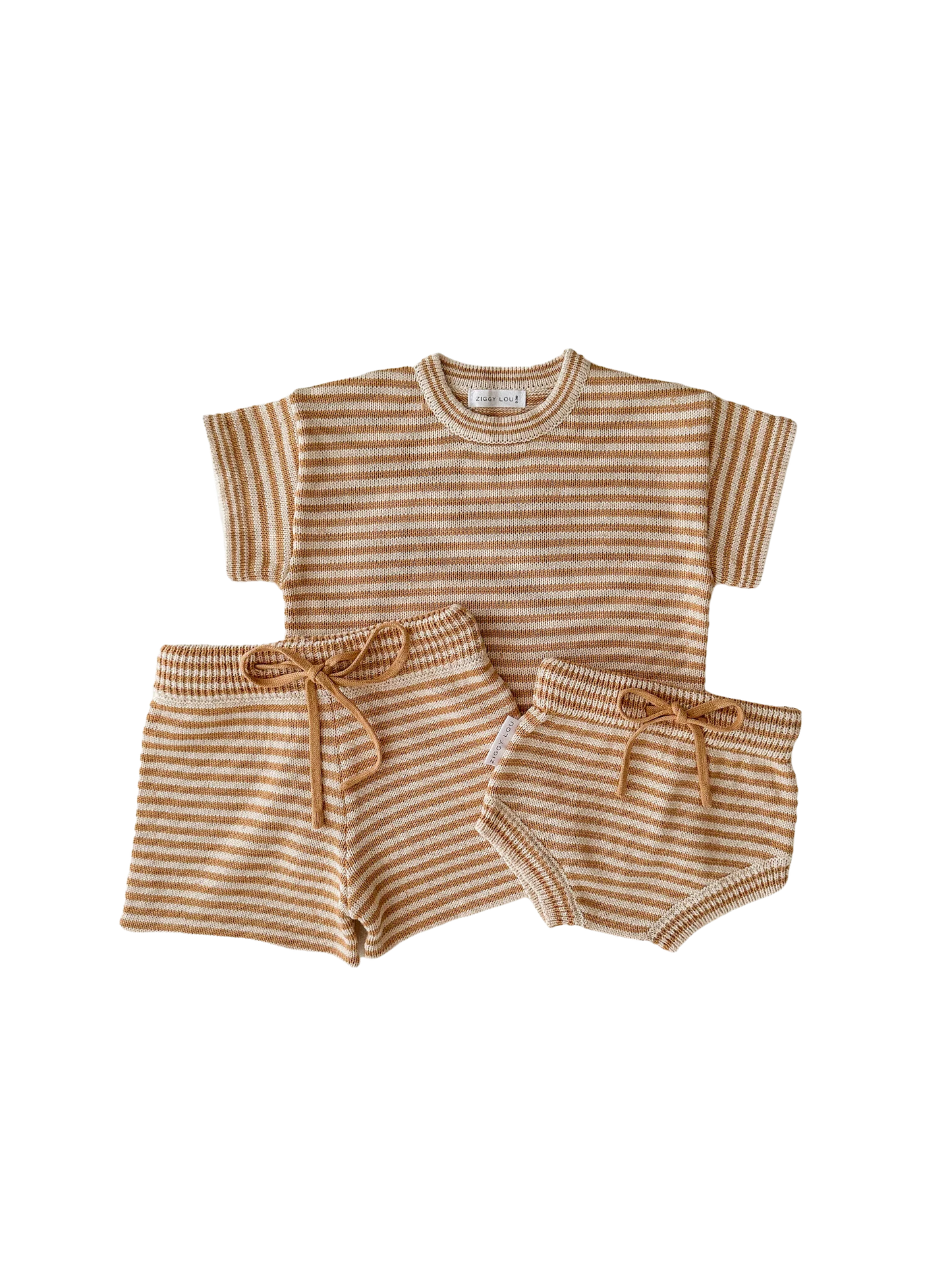 Ziggy Lou Tee - Golden Stripes