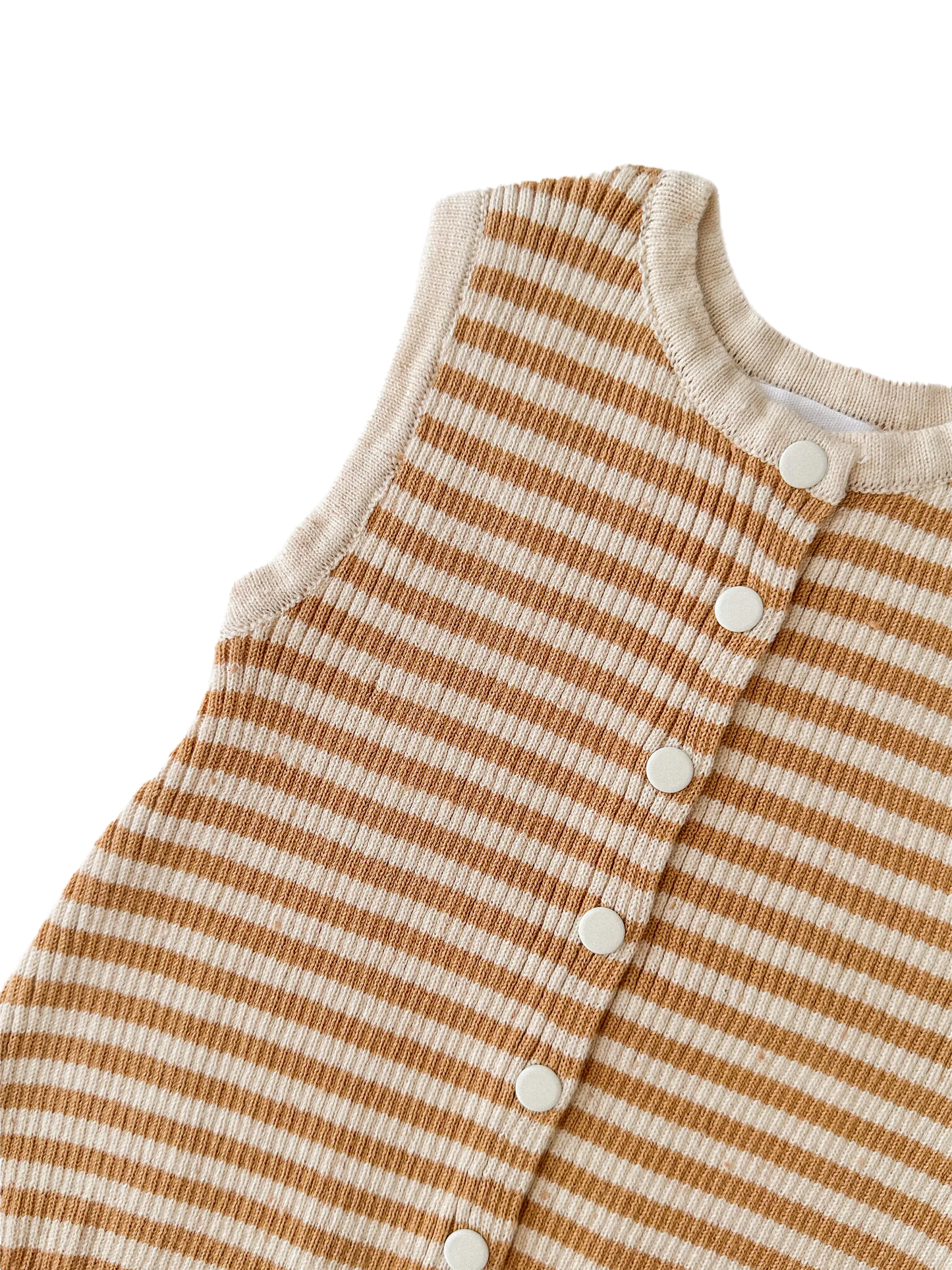 Ziggy Lou Summer Bubble Romper - Golden Stripes