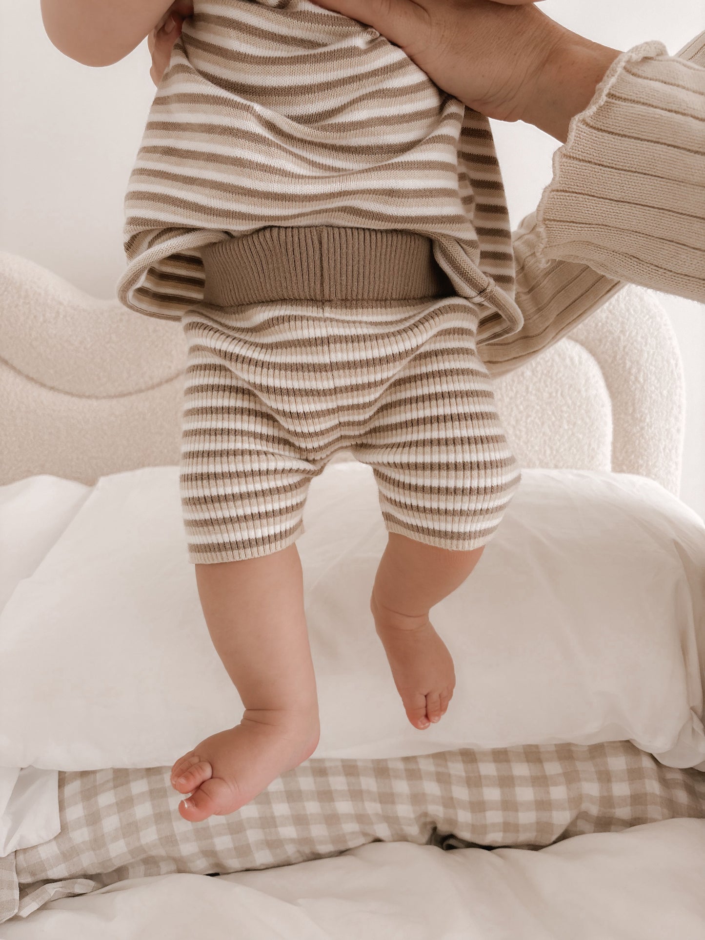 Ziggy Lou Bike Shorts - Cappuccino - Kids