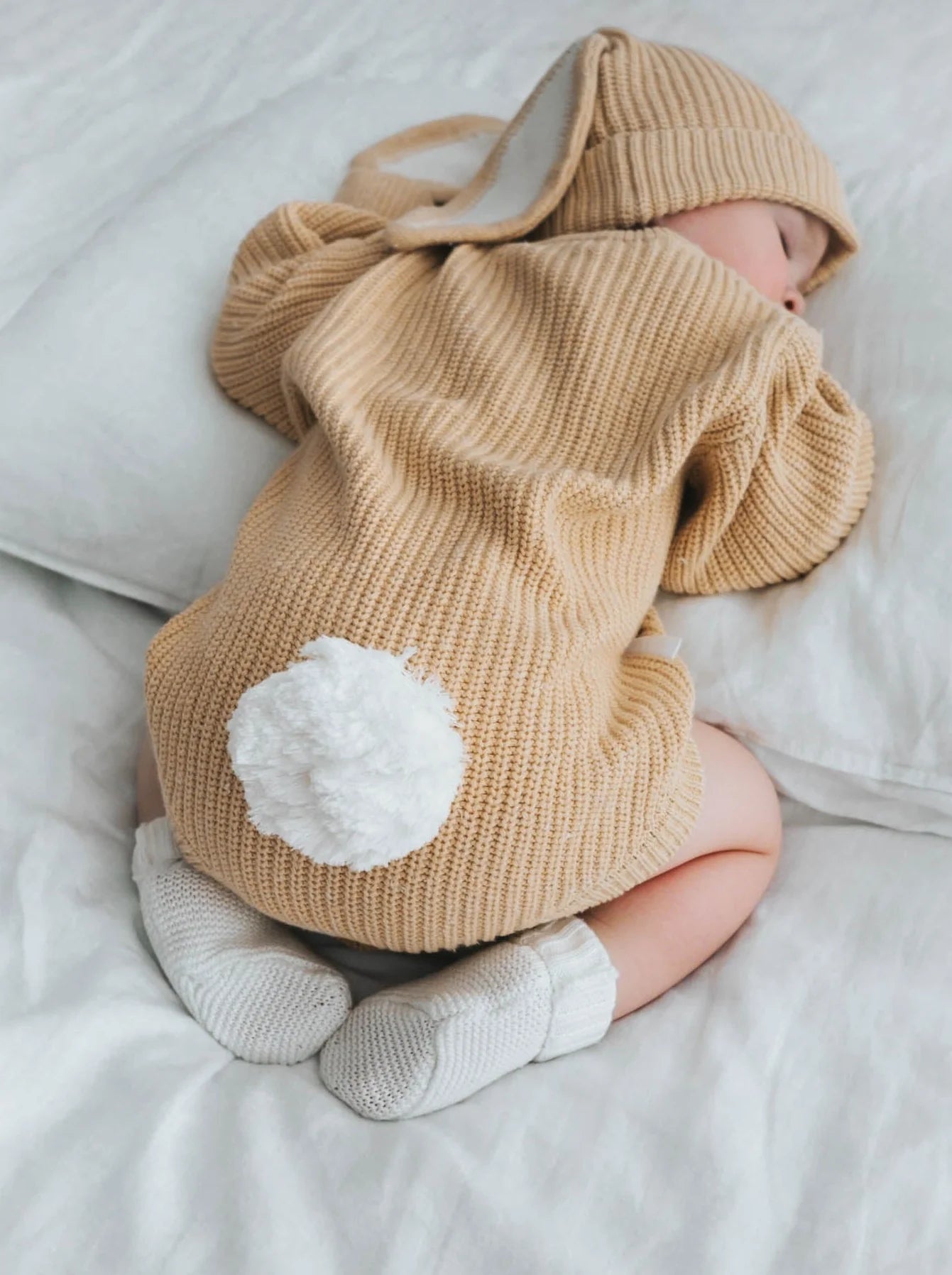 Ziggy Lou Bubble Romper - Easter (Sand Fleck)