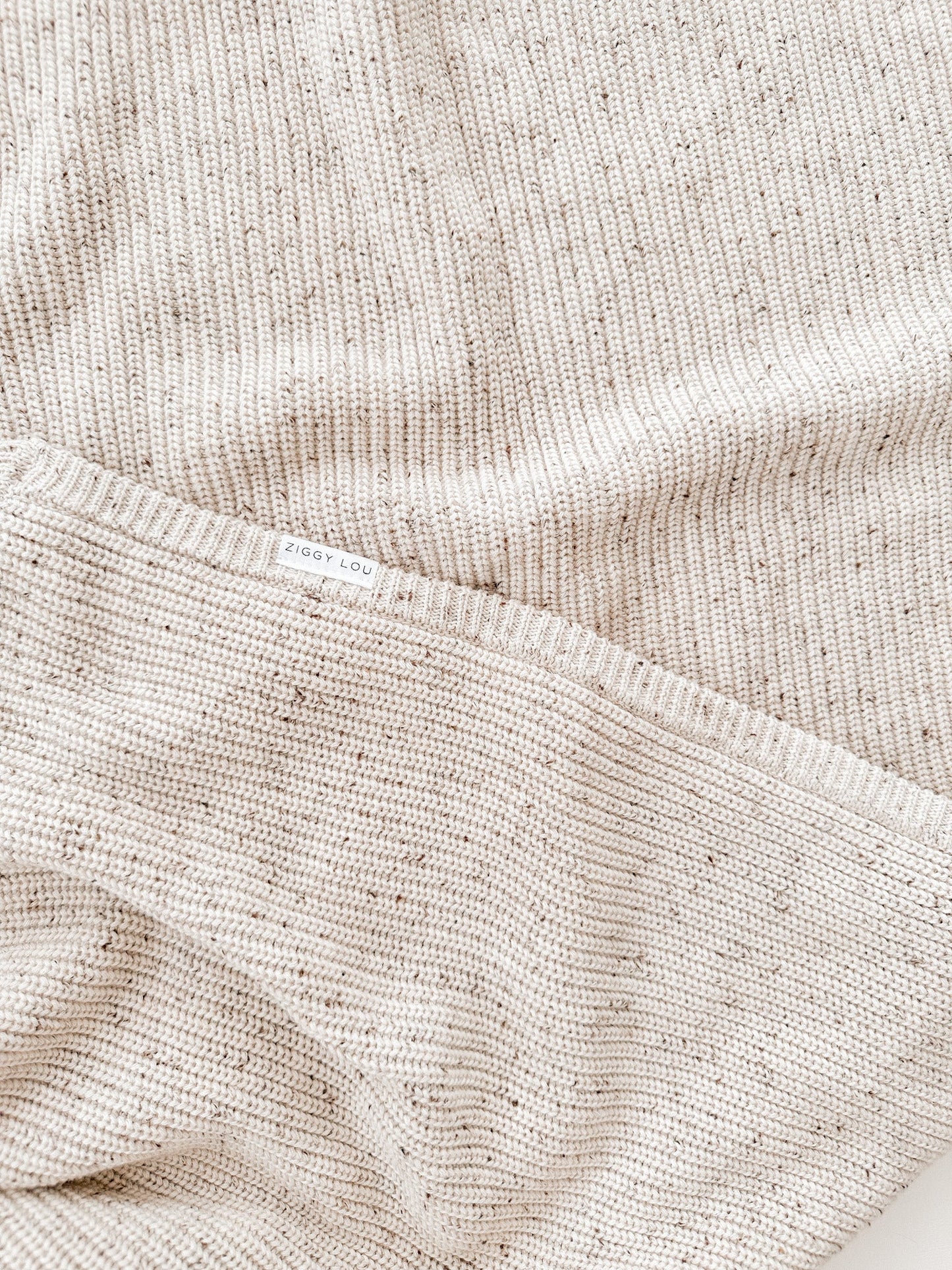 Ziggy Lou Blanket - Cocoa Fleck