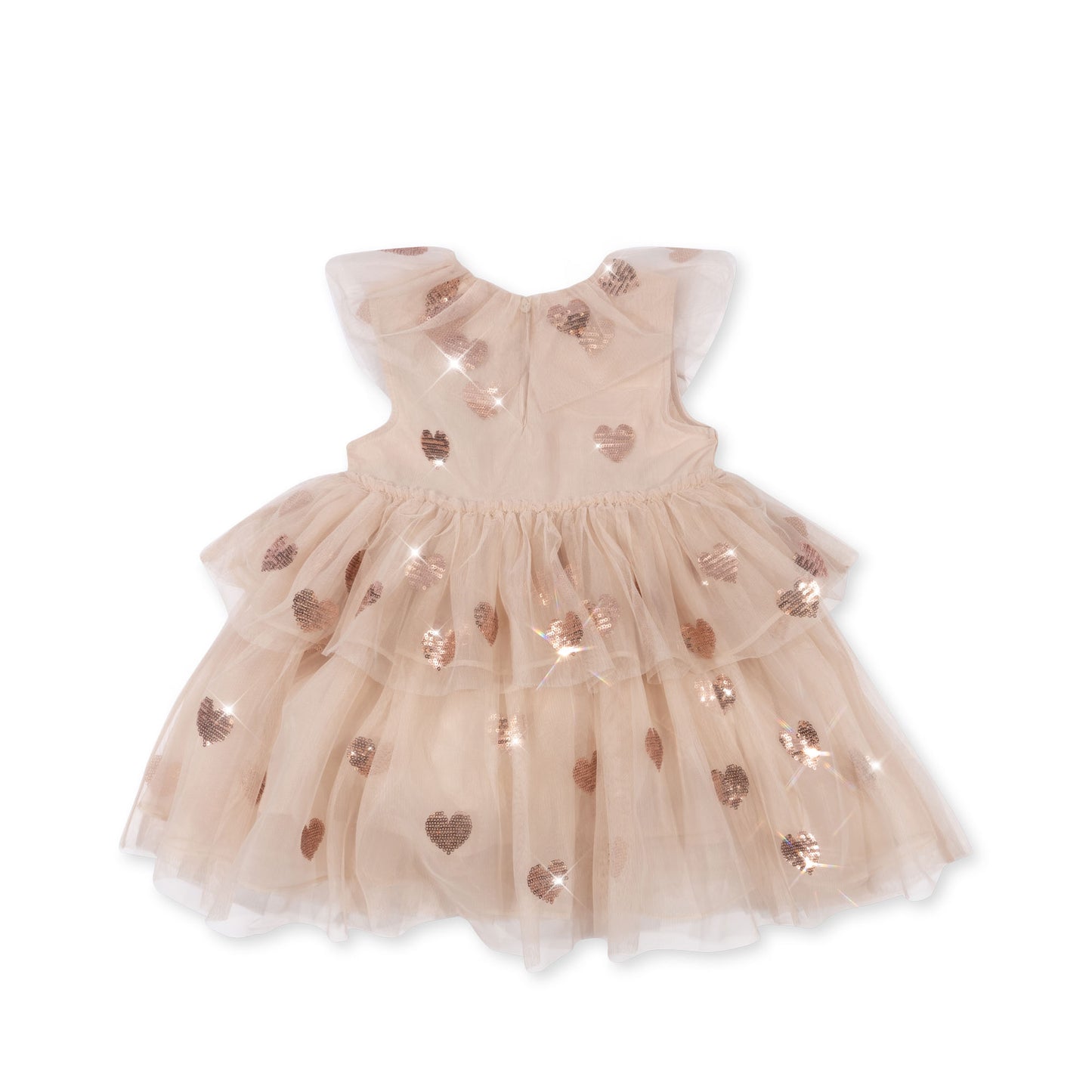 konges Sløjd Yvonne Heart Sequins Dress - Coeur Sequins