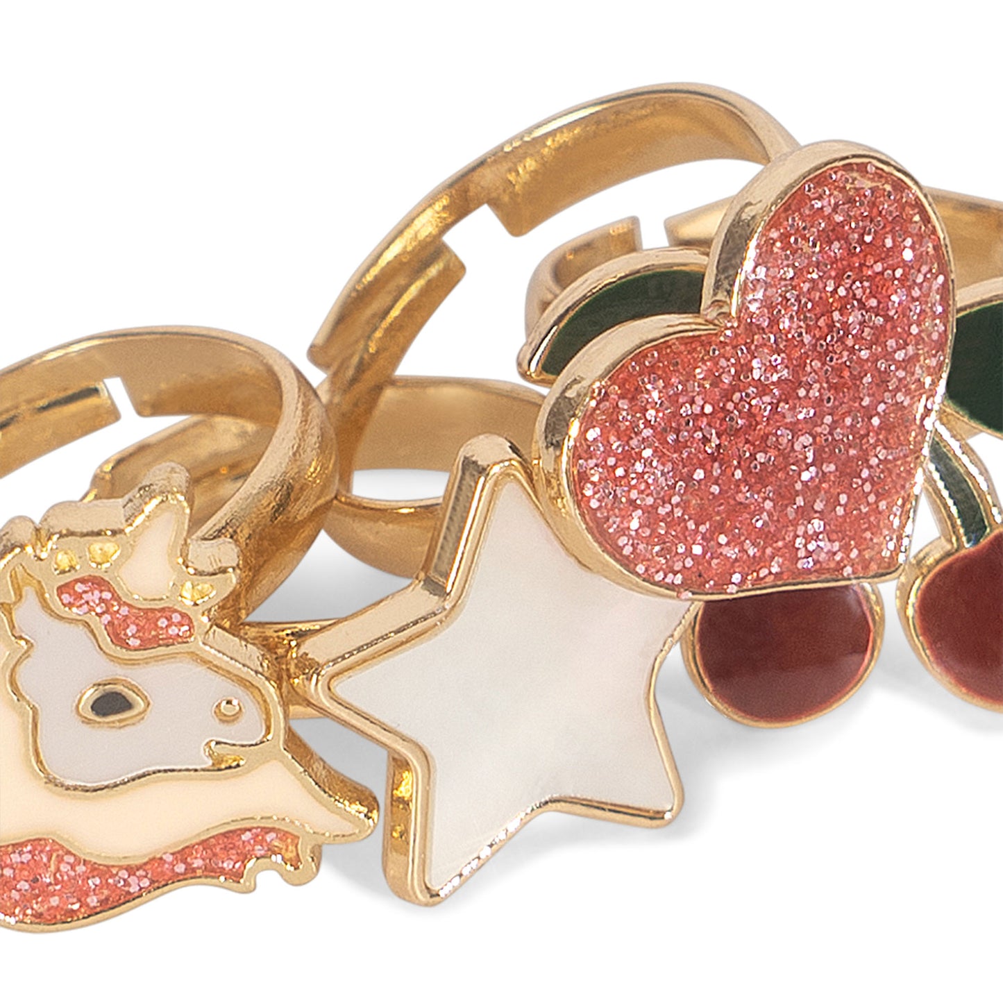 Konges Sløjd 12 Pack Ring Set - Multi Color