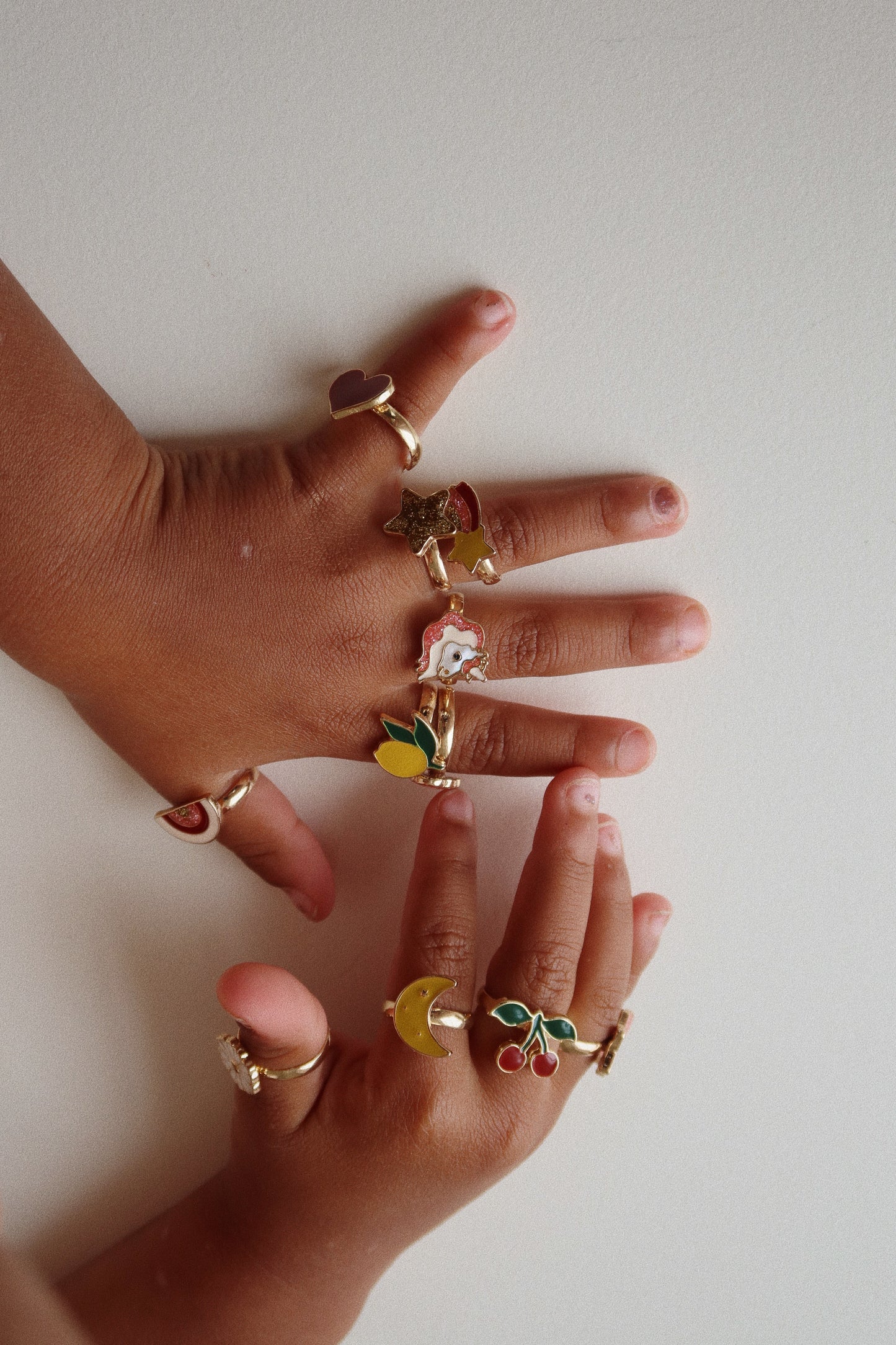 Konges Sløjd 12 Pack Ring Set - Multi Color