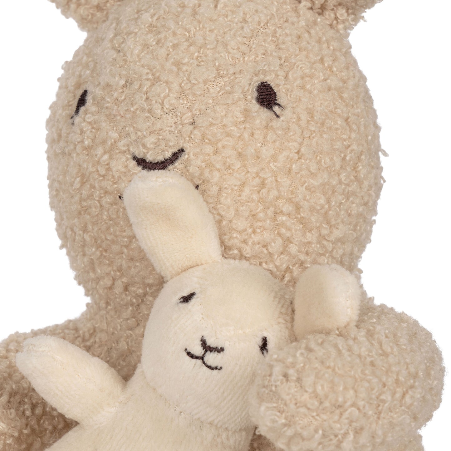 Konges Sløjd activity music teddy bunny toy - beige