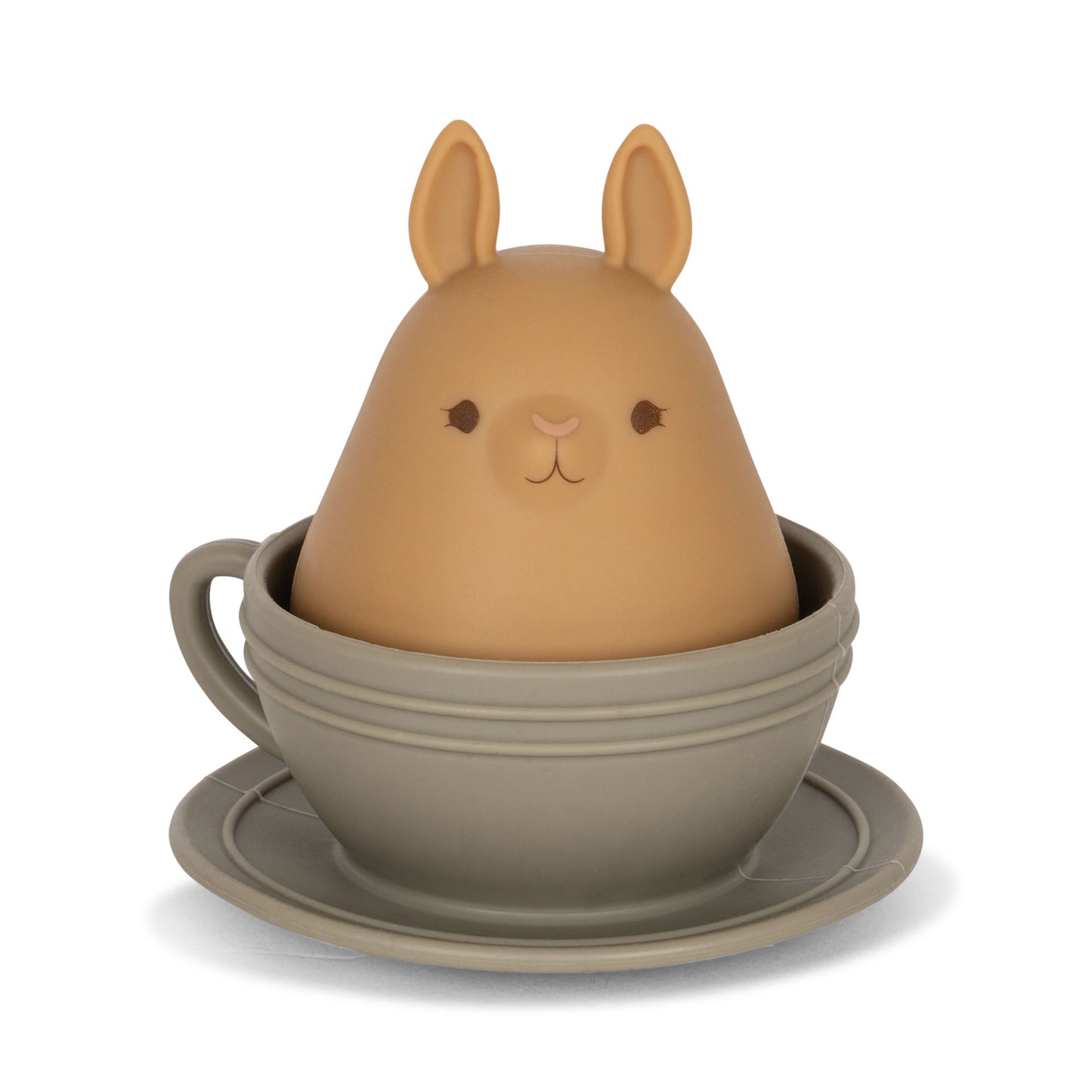 Konges Sløjd silicone bath toy cup set - stone mix