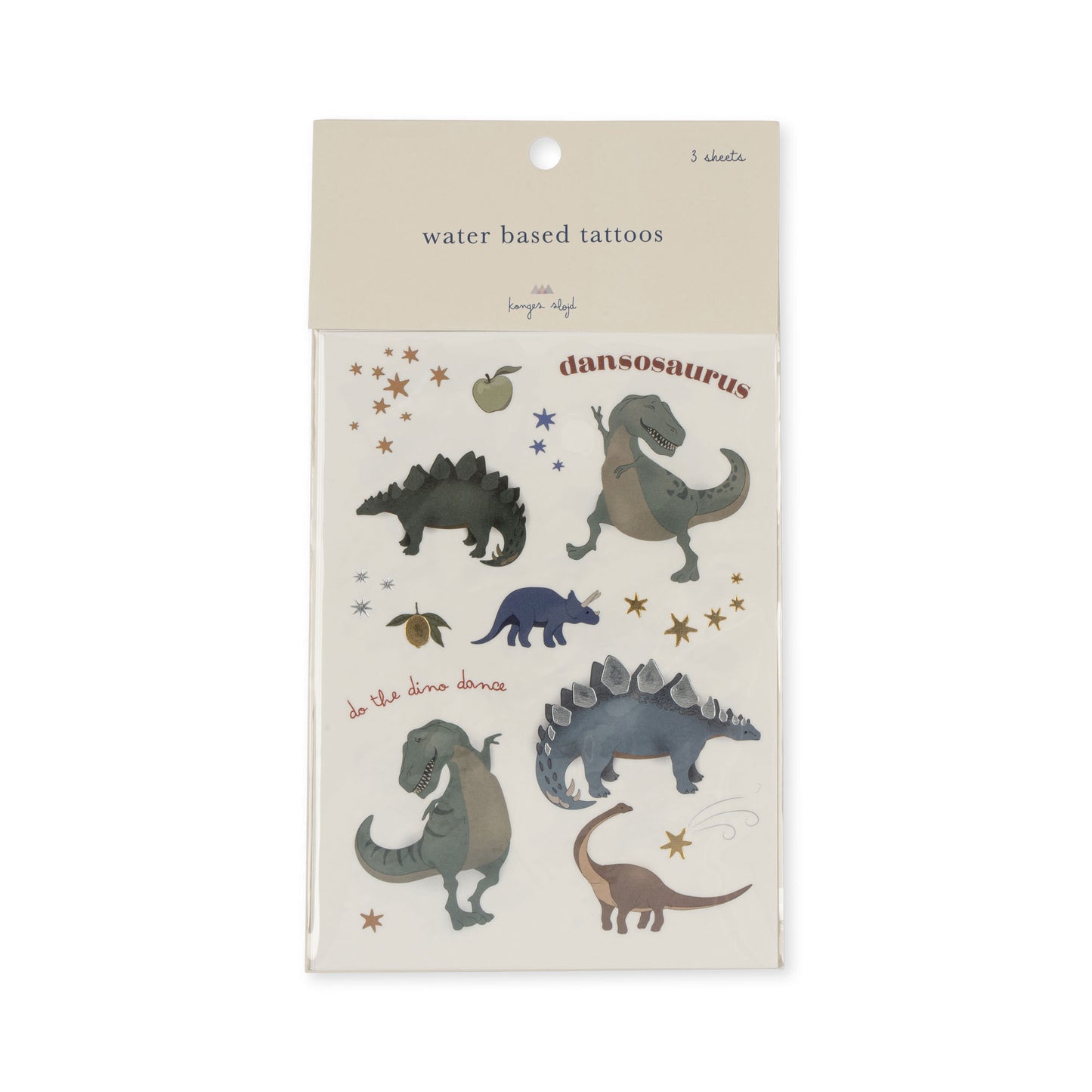 Konges Sløjd temporary tattoos - ciel étoilé