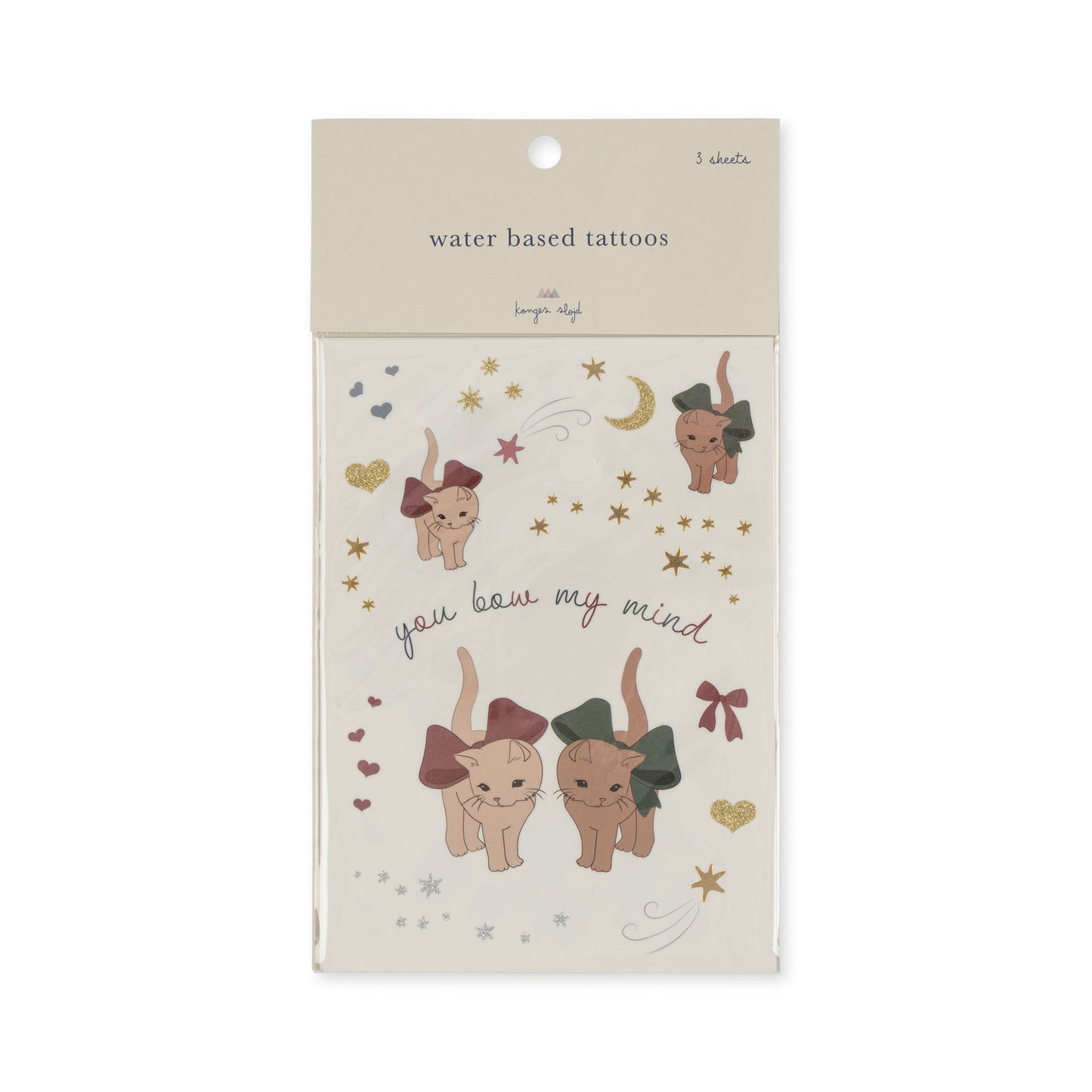 Konges Sløjd temporary tattoos - du coeur