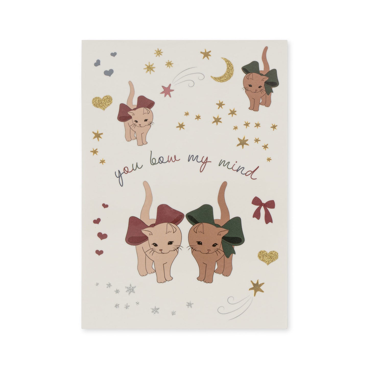Konges Sløjd temporary tattoos - du coeur