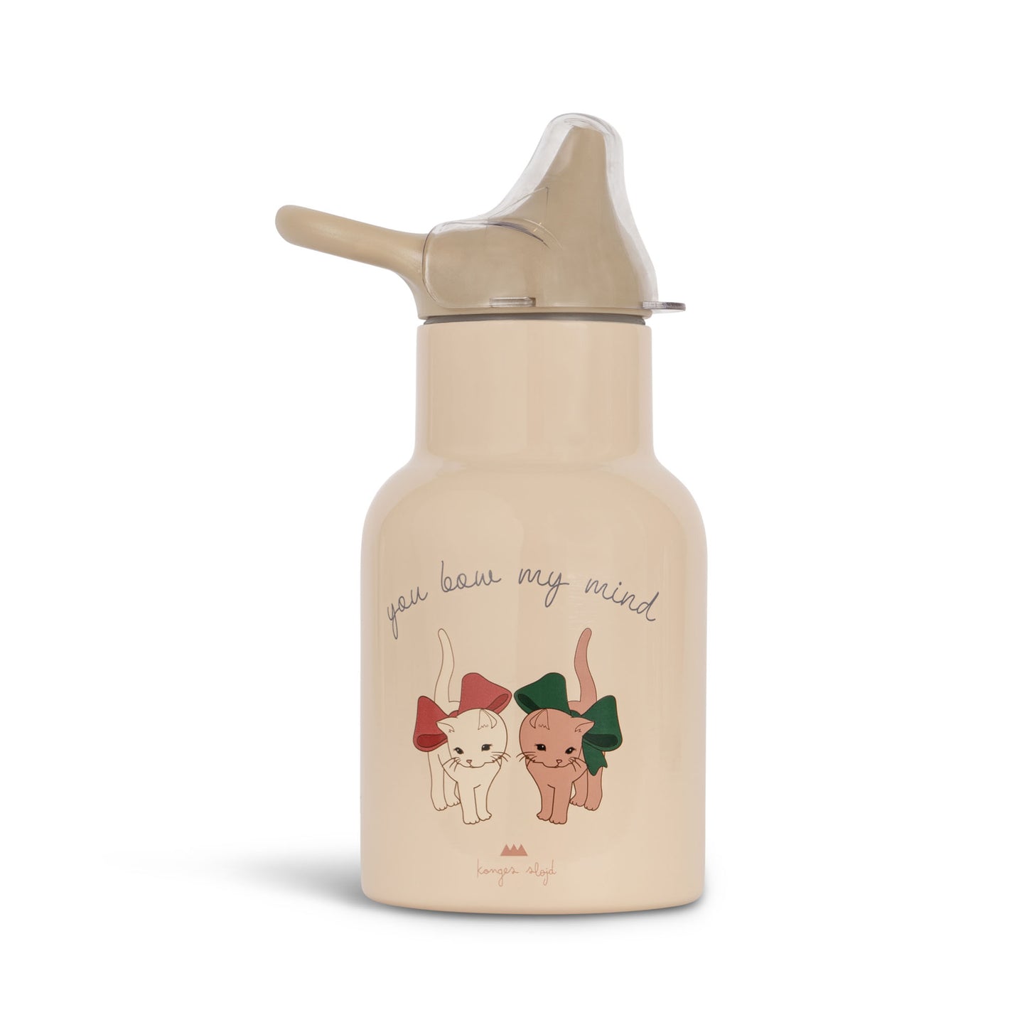 Konges Sløjd petit thermo bottle - bow kitty
