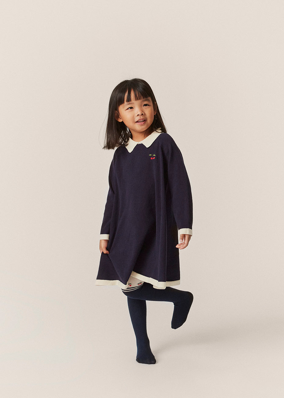 Konges Sløjd Venton Knit Dress - Navy