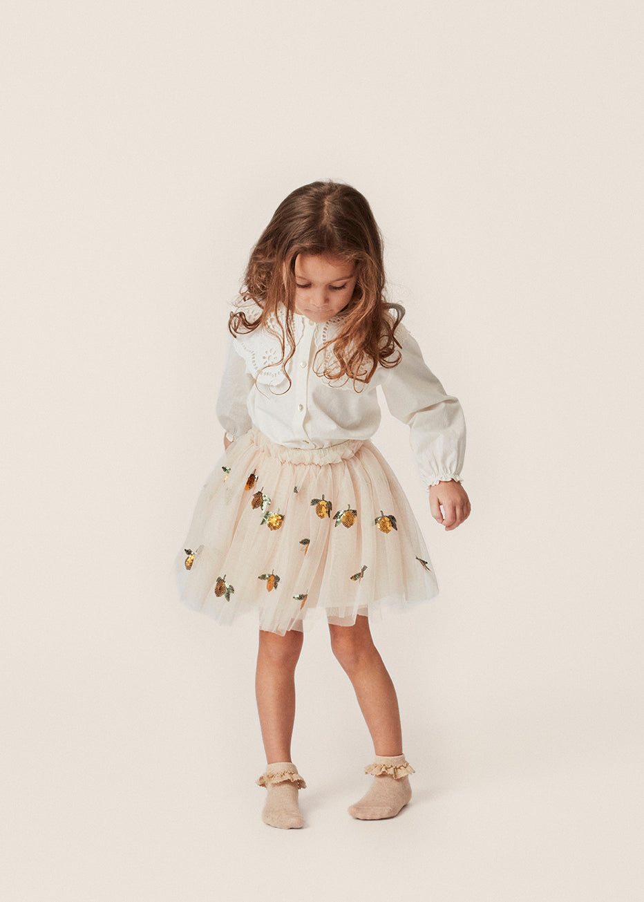 Konges Sløjd Yvonne Skirt - Lemon Sequin
