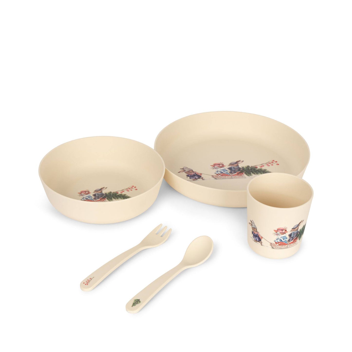 Konges Sløjd PLA Dinner Set - Merry Christmas