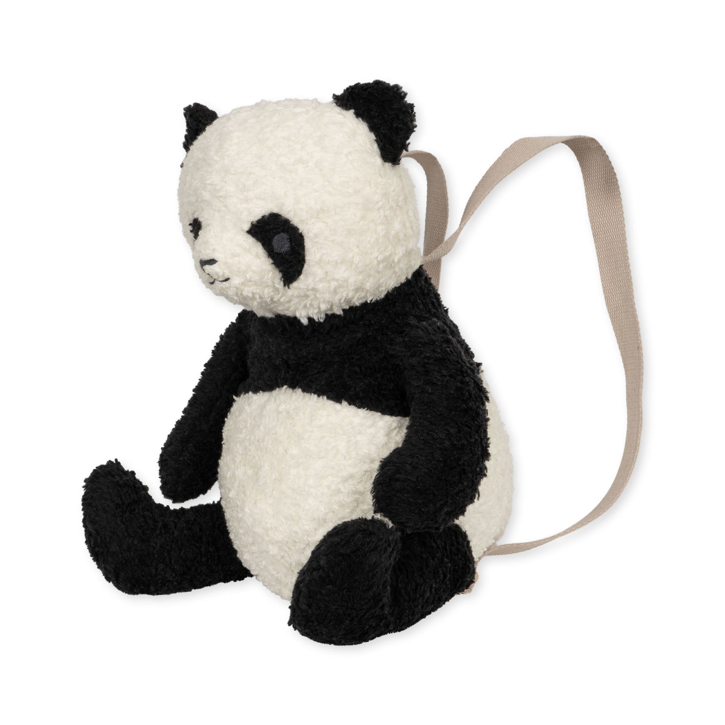 Konges Sløjd Teddy Panda Backpack - off white
