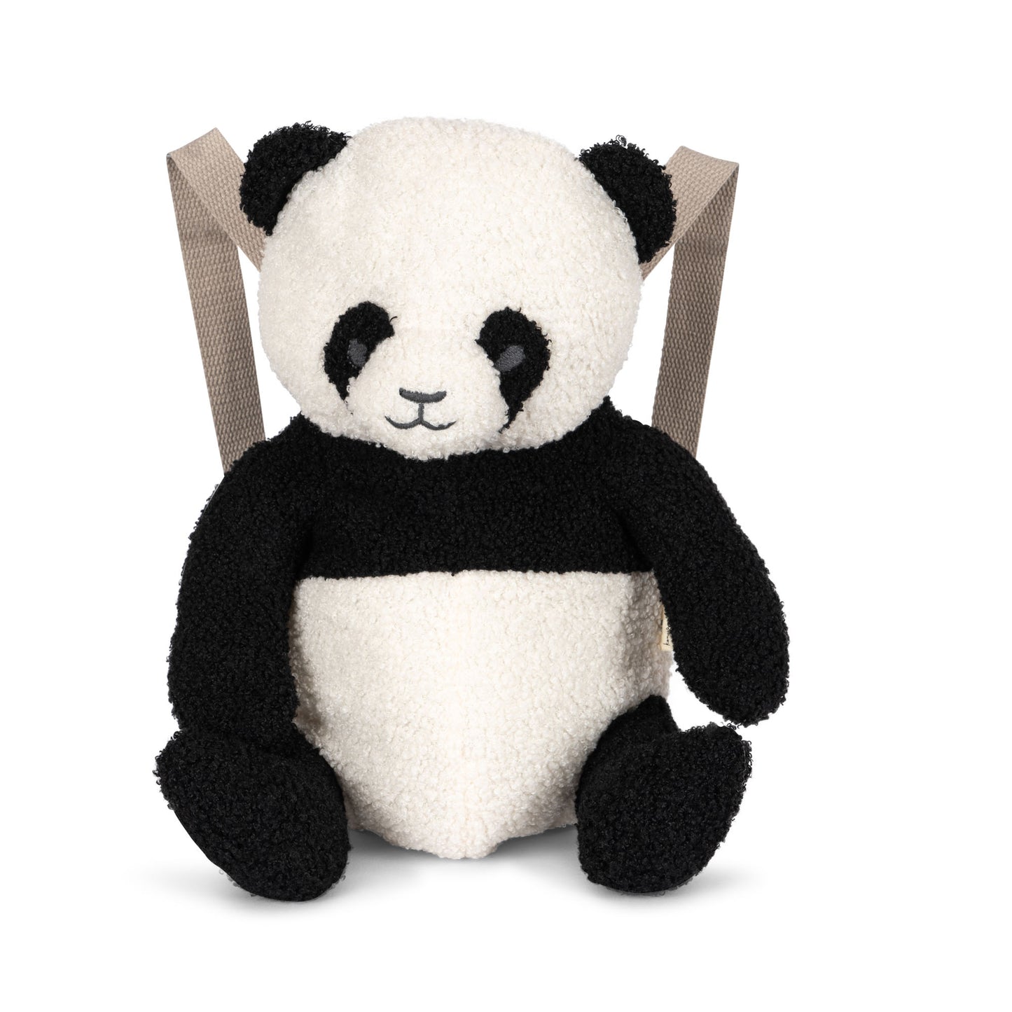 Konges Sløjd Teddy Panda Backpack - off white