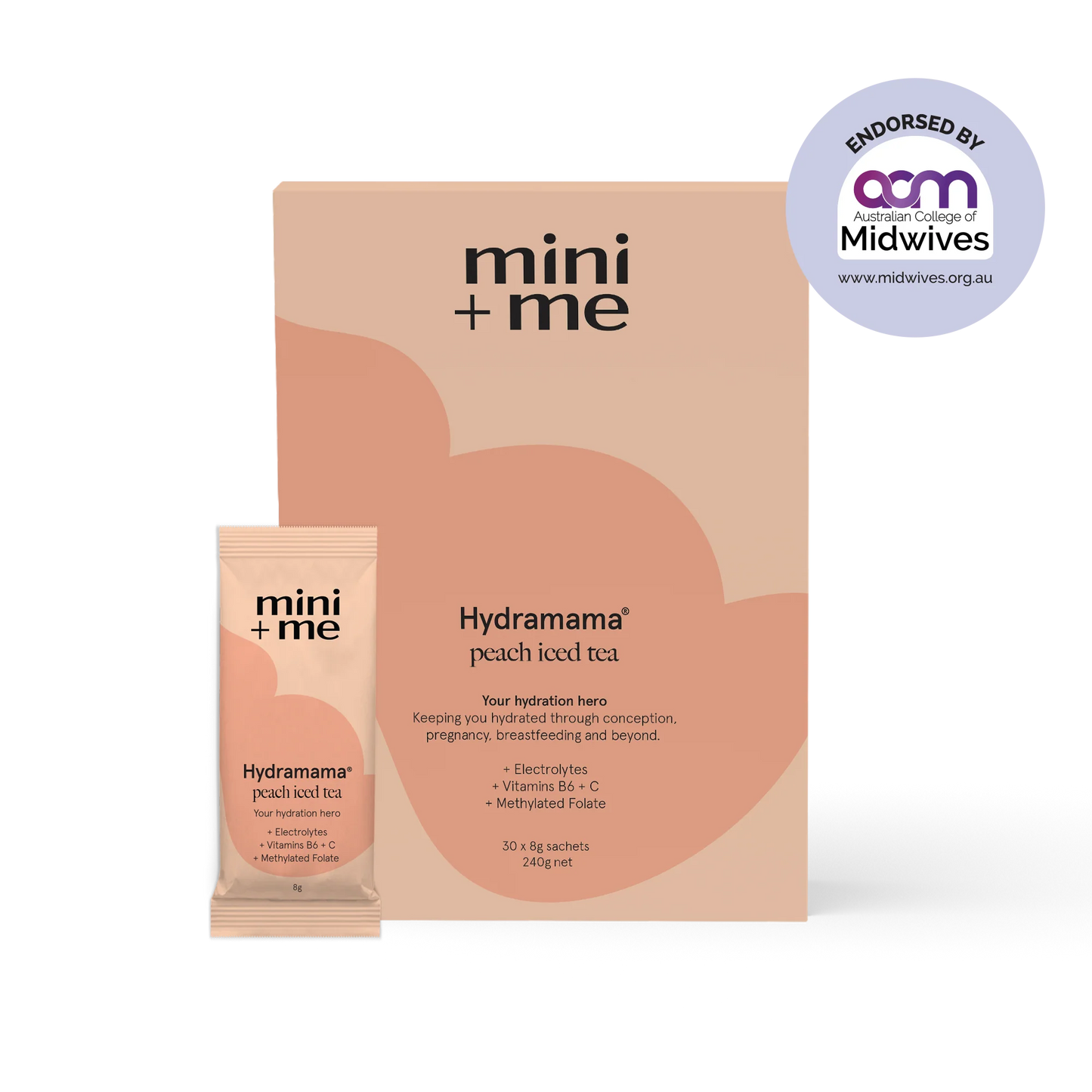 mini + me Hydramama® Peach Iced Tea