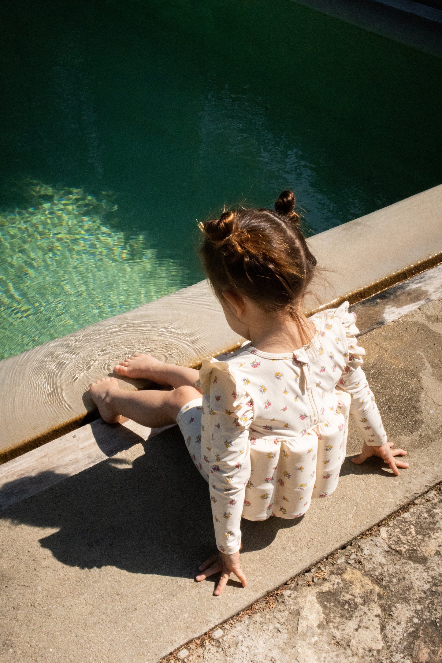 Konges Sløjd Float UV Frill Suit - Peonia Rose