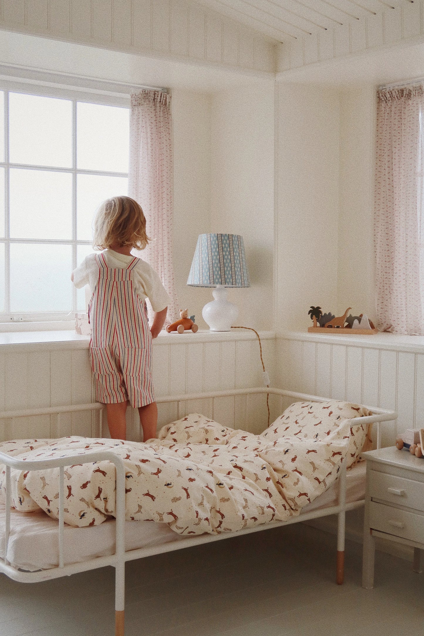 Konges Sløjd Marlon Overall Gots - Antique Stripe