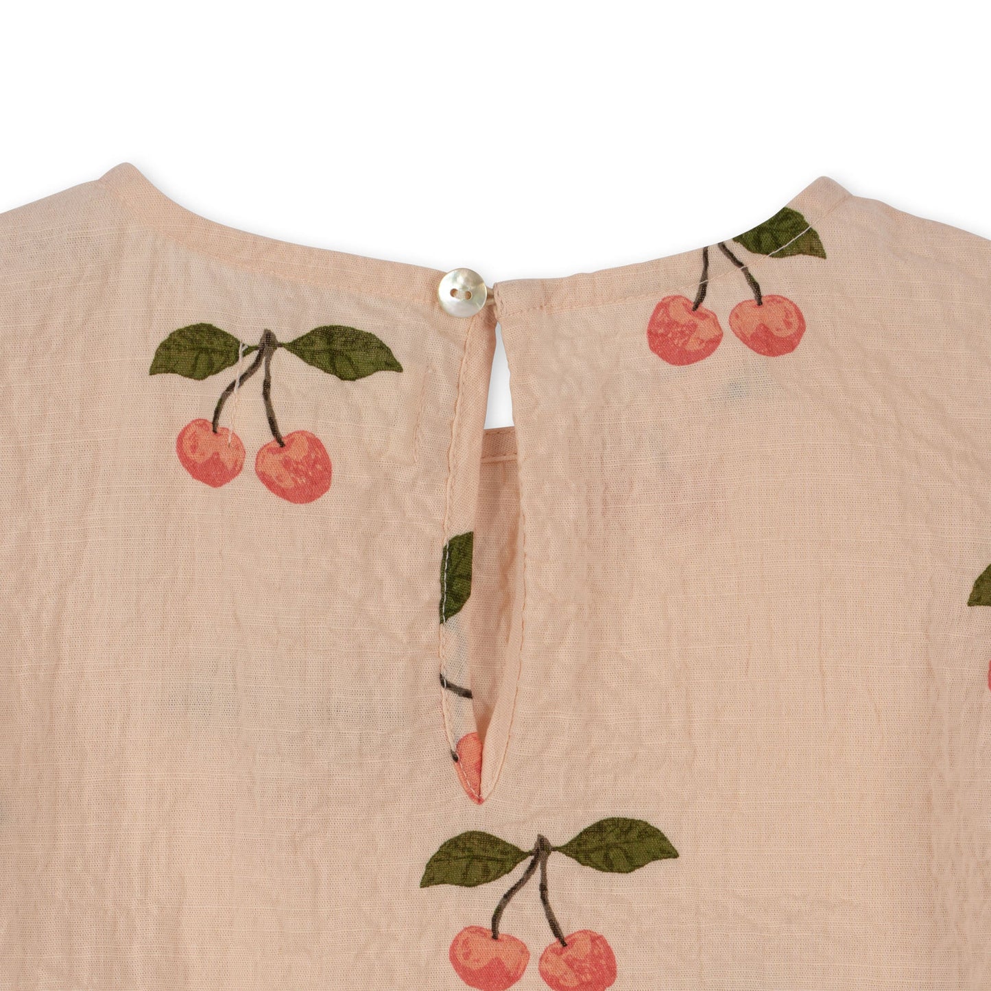 Konges Sløjd Vida Puff Sleeve Dress Gots - Ma Grande Cerise Pink