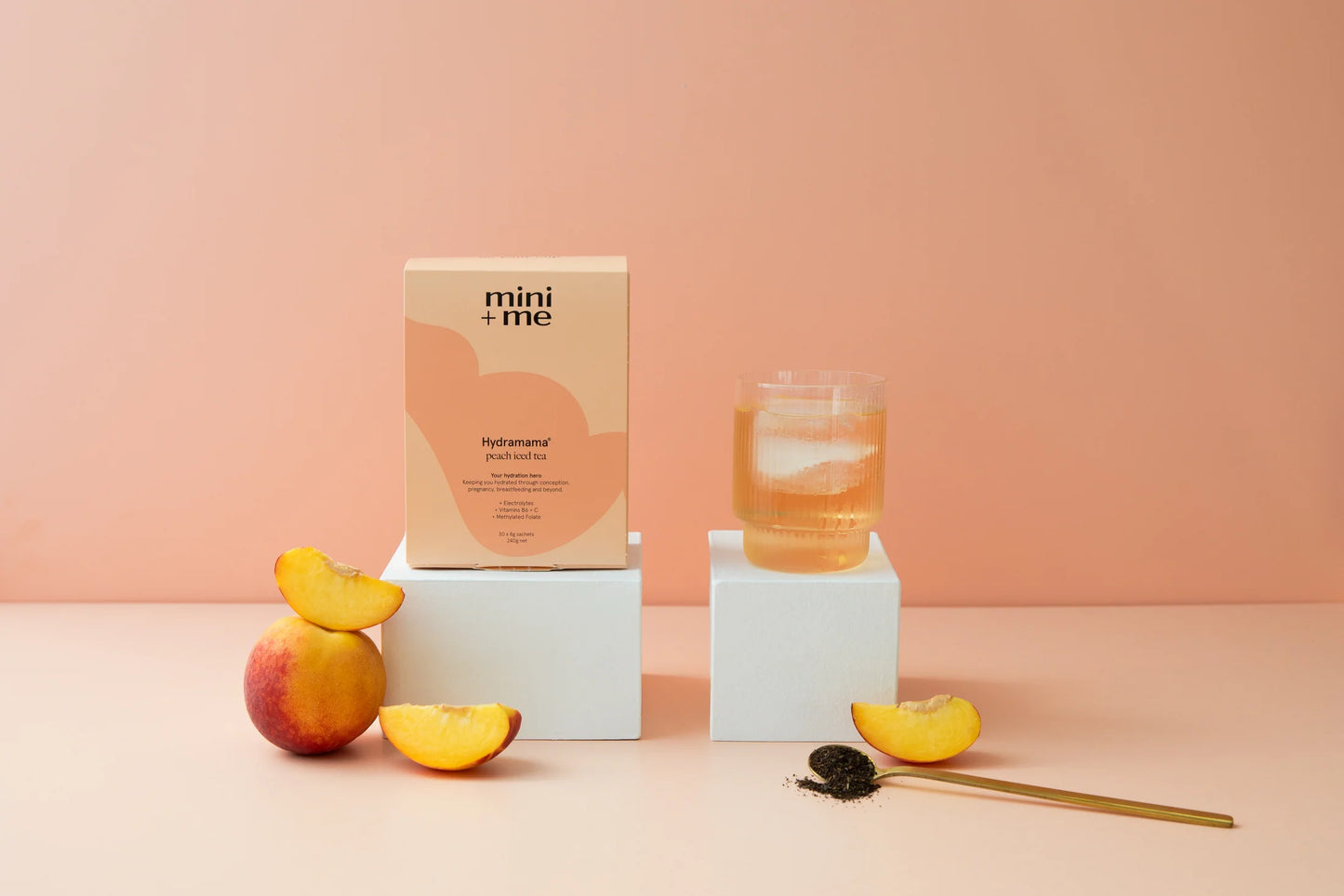 mini + me Hydramama® Peach Iced Tea