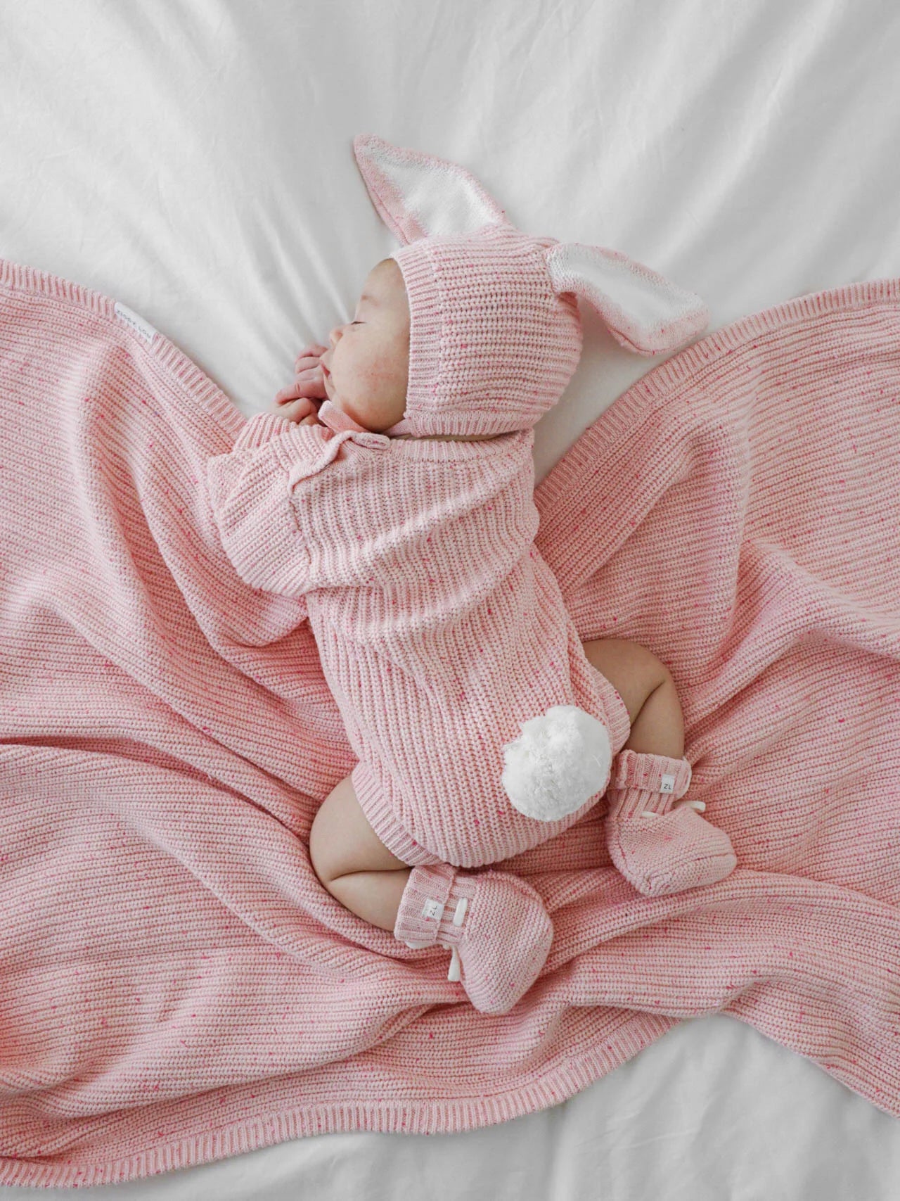 Ziggy Lou Blanket - Berry Fleck
