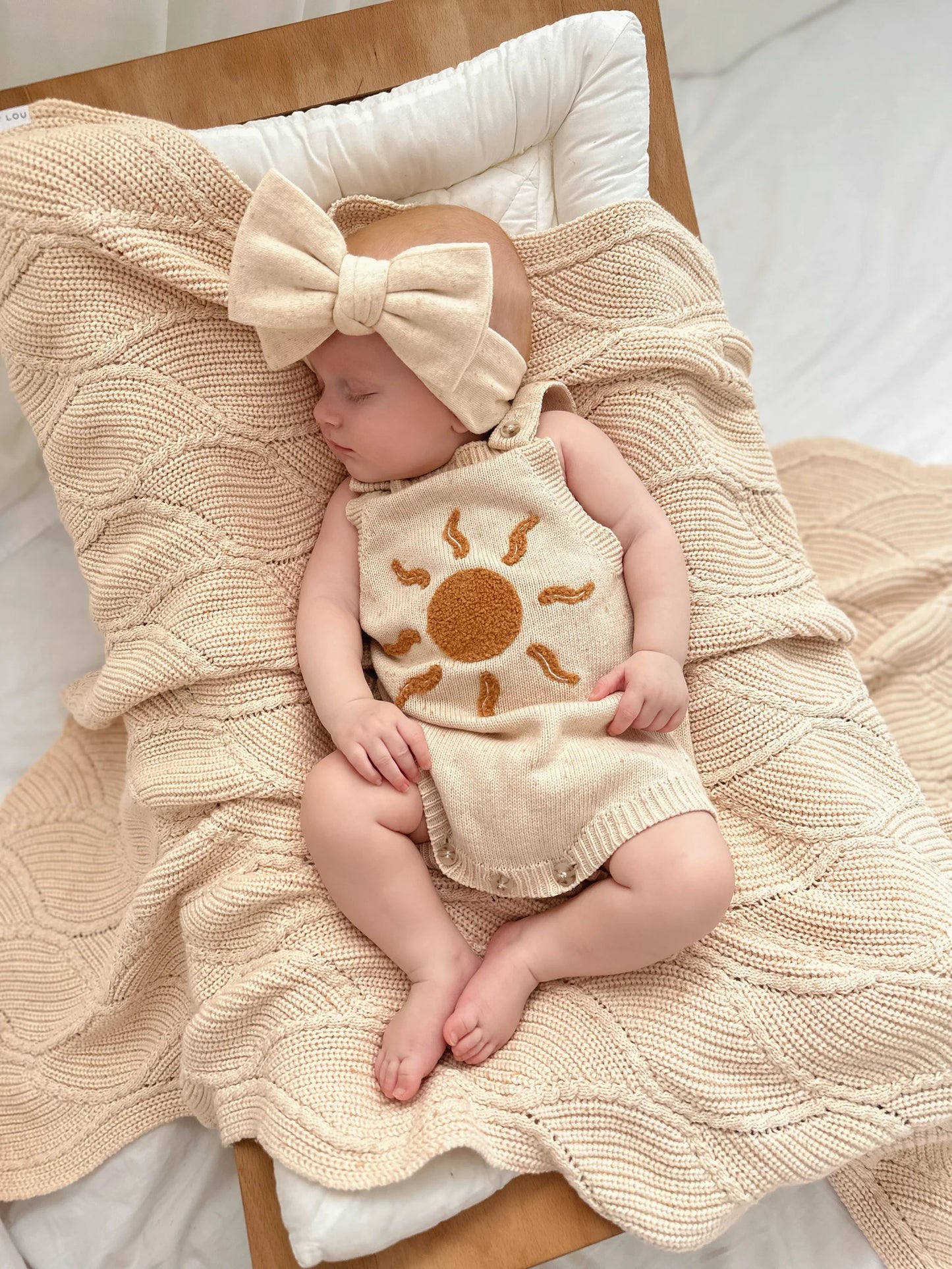 Ziggy Lou Headband - Biscotti Fleck