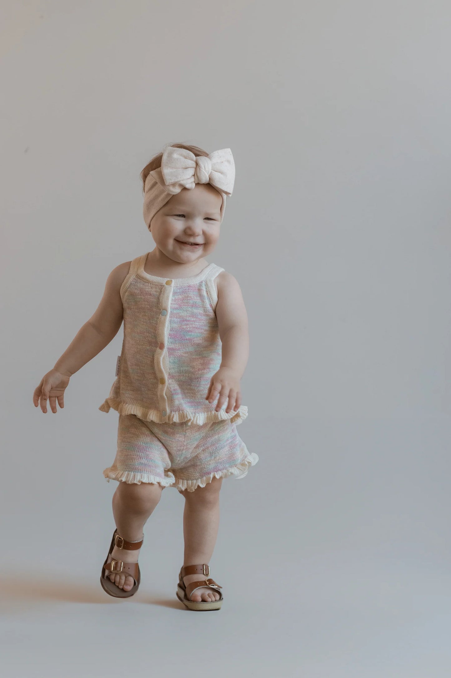 Ziggy Lou Headband - Biscotti Fleck