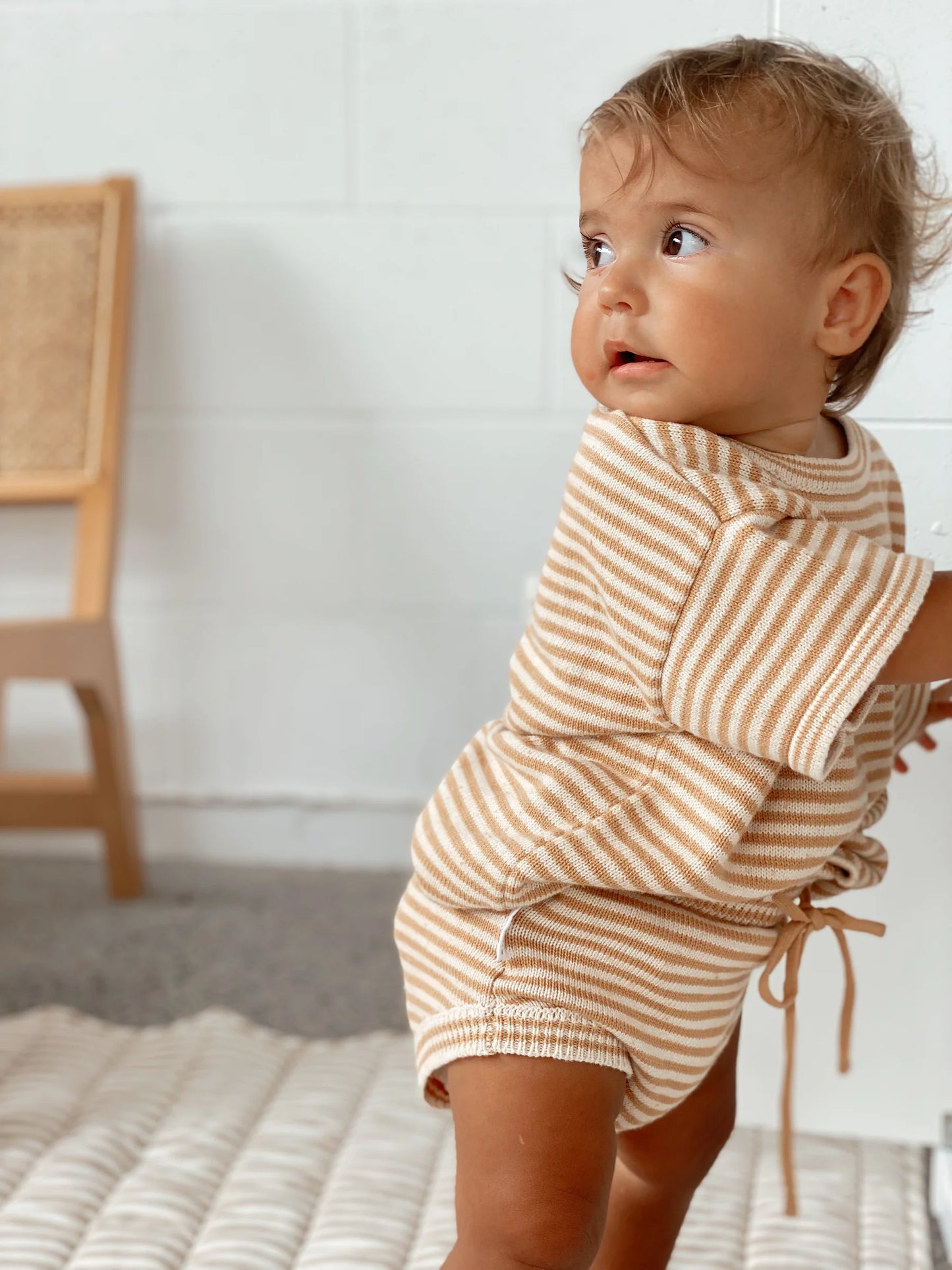 Ziggy Lou Tee - Golden Stripes