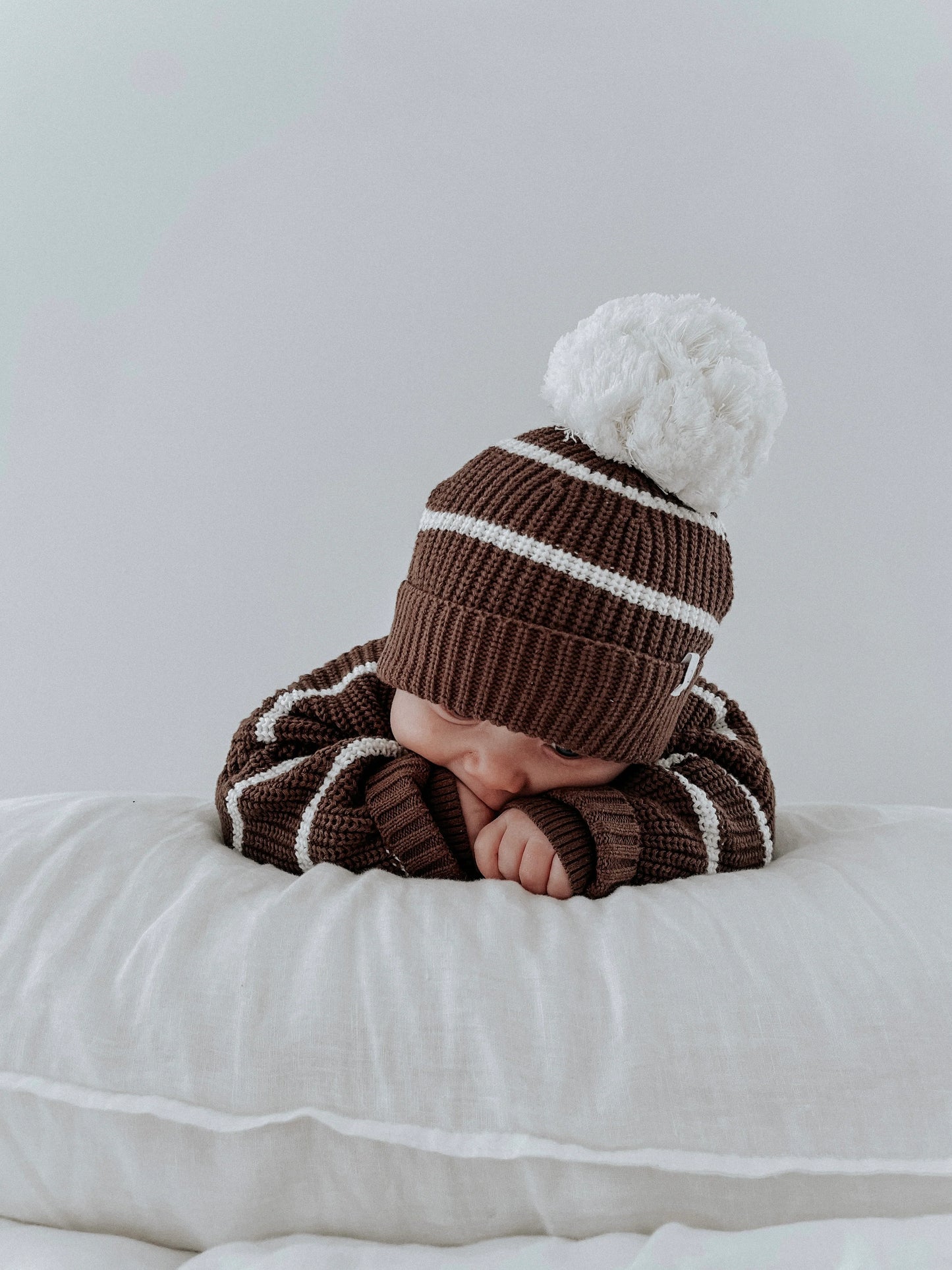 Ziggy Lou Beanie - Chocolate Stripe