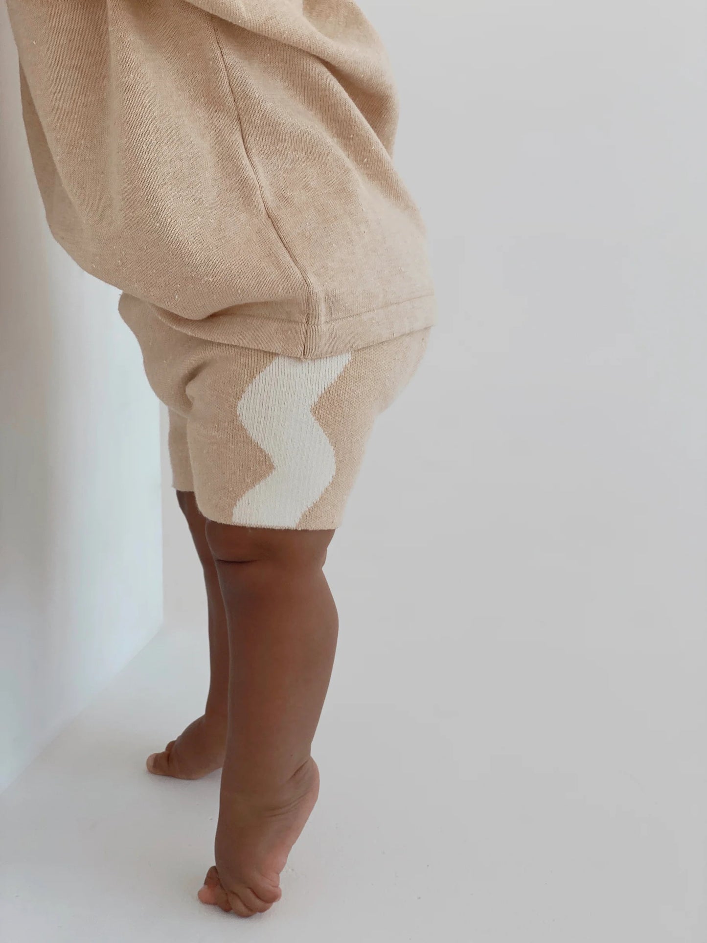 Ziggy Lou Bike Shorts - Sand Fleck (Kids)