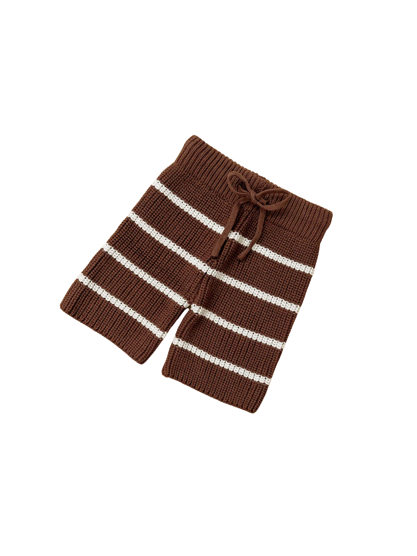 Ziggy Lou Cropped Pants - Chocolate Stripe