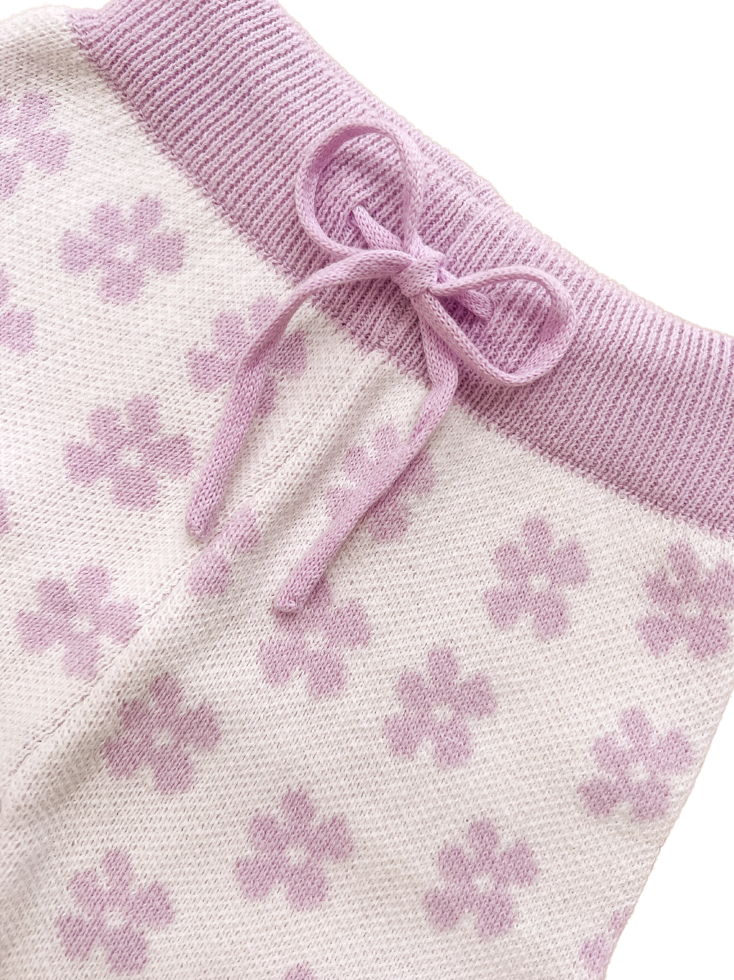 Ziggy Lou Cropped Pants - Lilac Floral