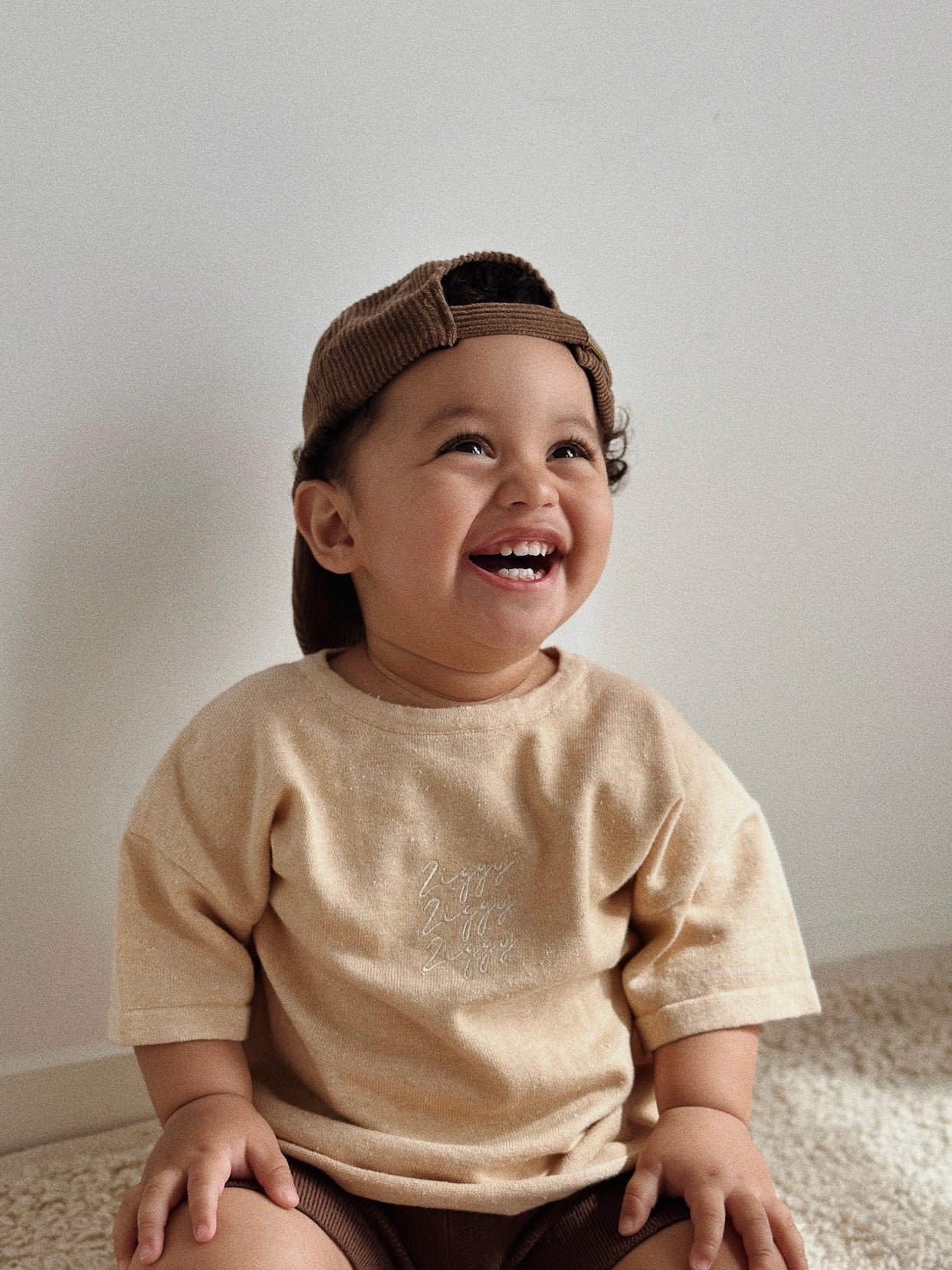 Ziggy Lou Signature Tee - Sand Fleck (Kids)