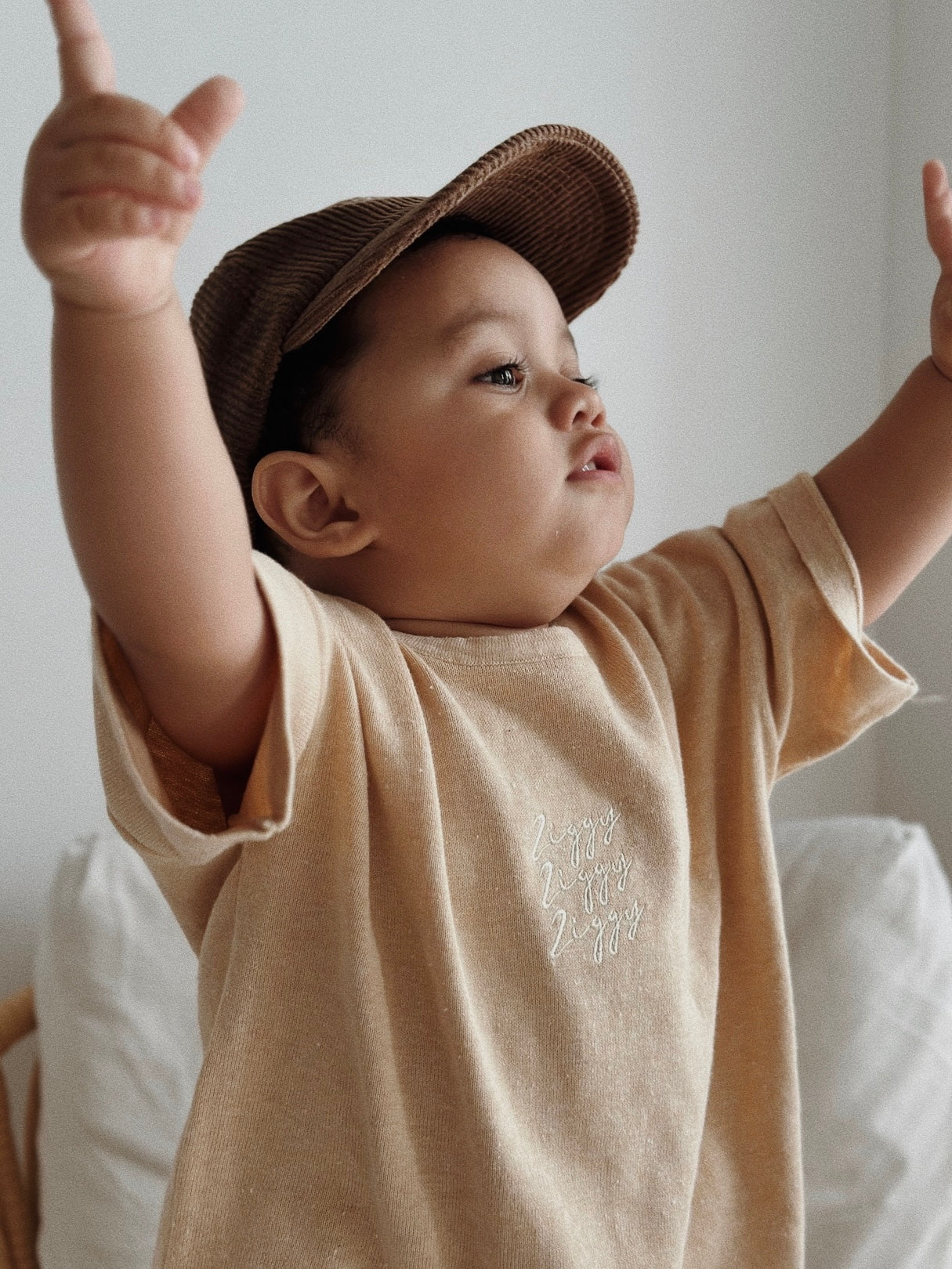 Ziggy Lou Signature Tee - Sand Fleck (Kids)