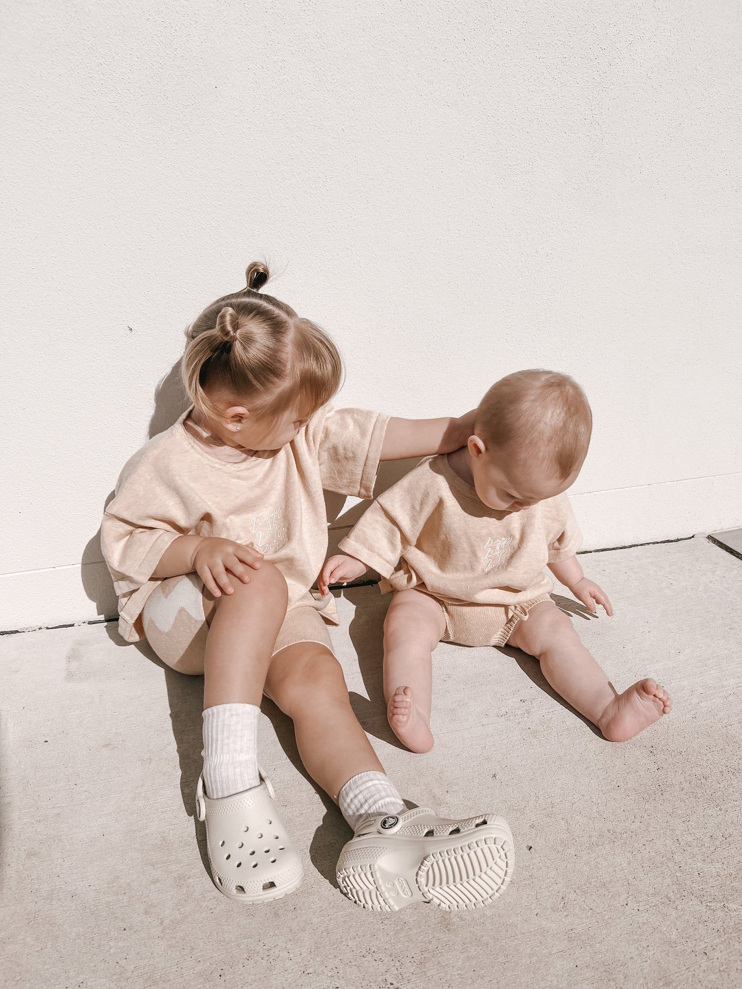 Ziggy Lou Signature Tee - Sand Fleck (Kids)