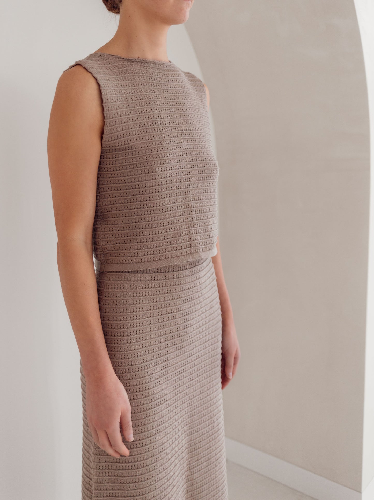 Ziggy Lou Knit Singlet - Milo - Women's