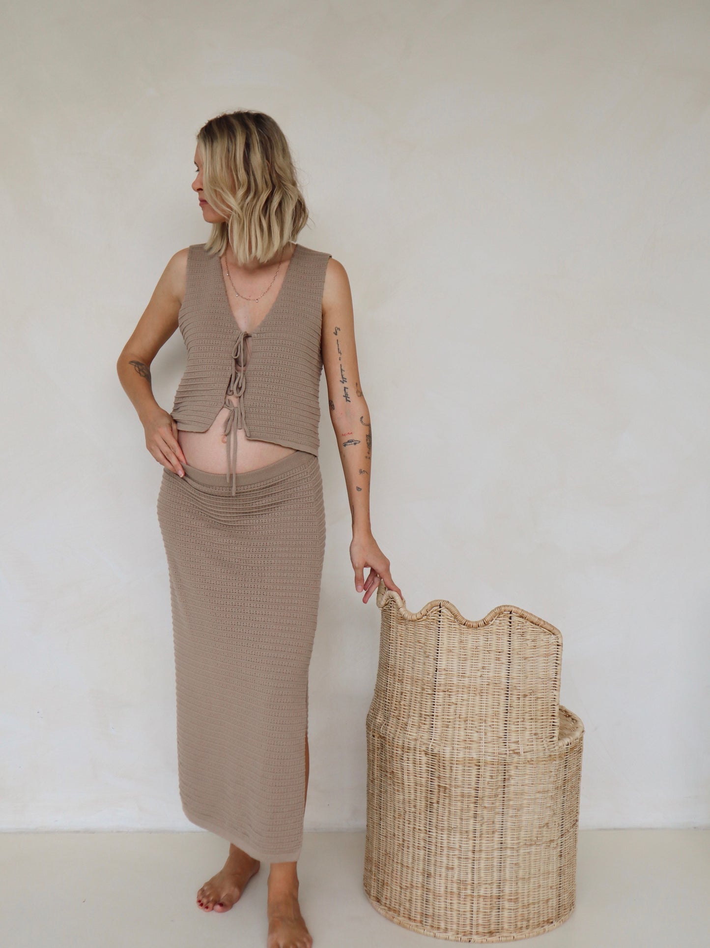 Ziggy Lou Knit Singlet - Milo - Women's