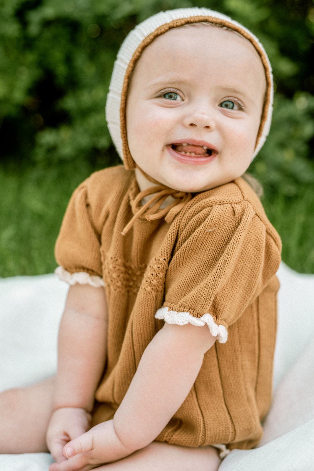 Fin & Vince Amelia Romper - Toffee