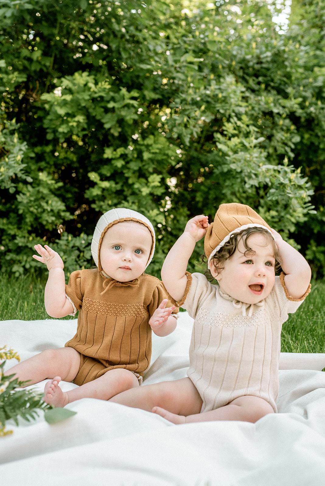 Fin & Vince Amelia Romper - Toffee
