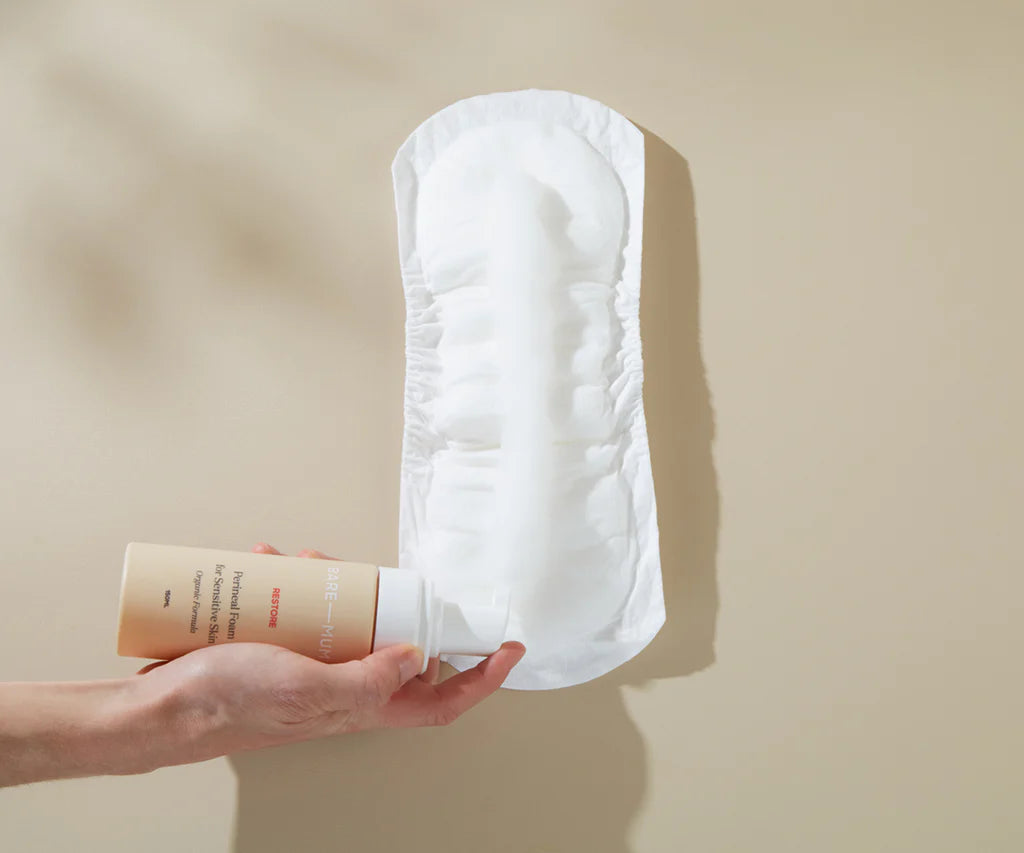 Bare Mum Herbal Infused Postpartum Pads With Organic Cotton