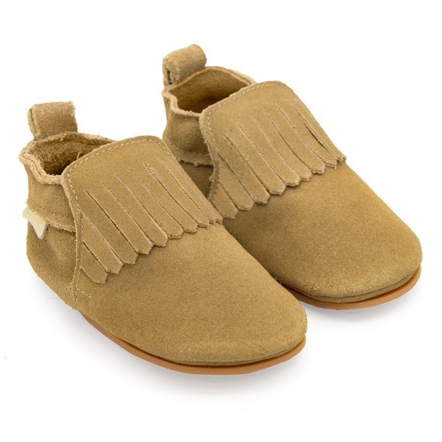 Boumy Carmel Sand Suede