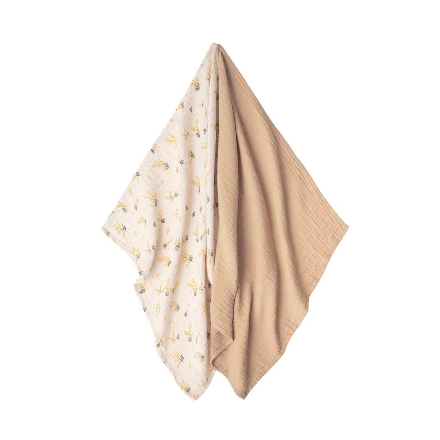 Garbo&Friends Mimosa Muslin Small Blankets (Set of 2)
