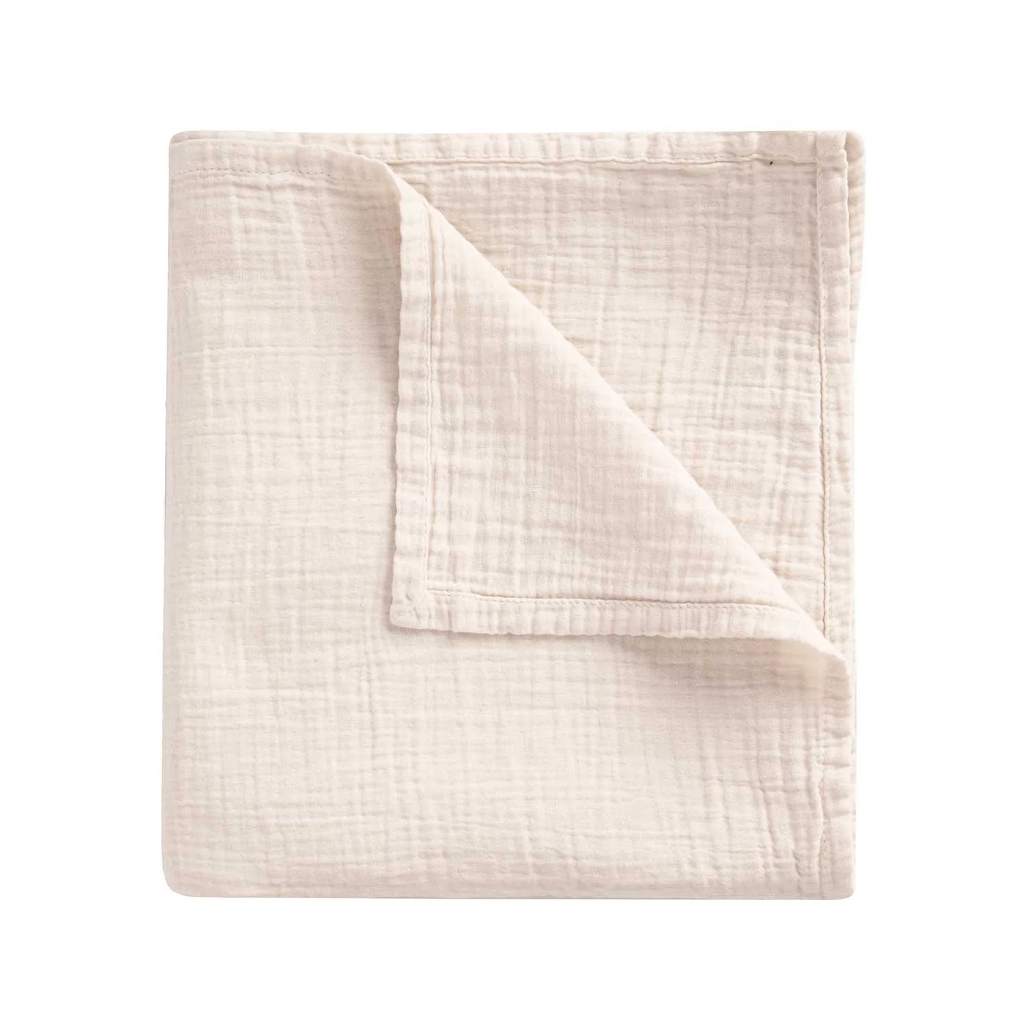 Garbo&Friends Eggshell Muslin Swaddle Blanket