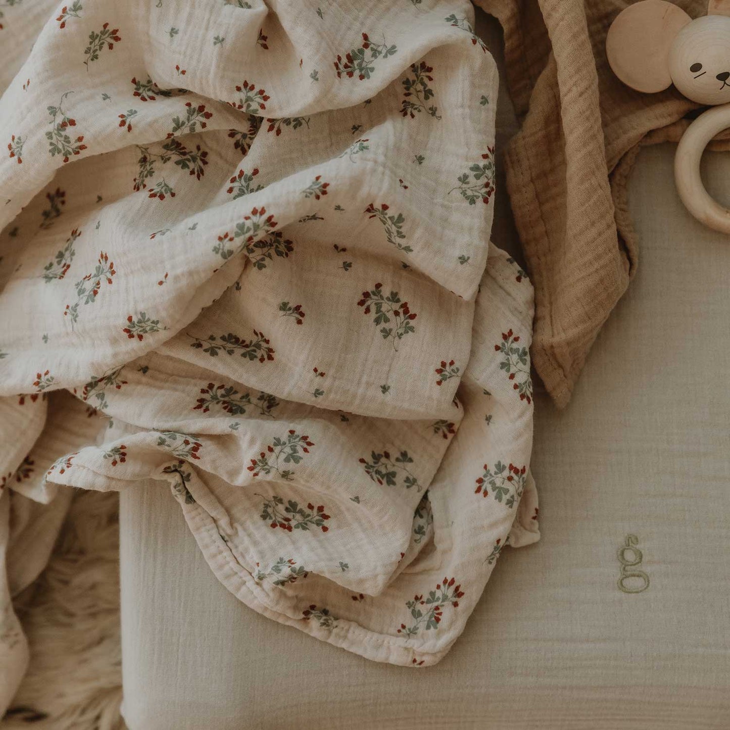 Garbo&Friends Clover Muslin Swaddle Blanket