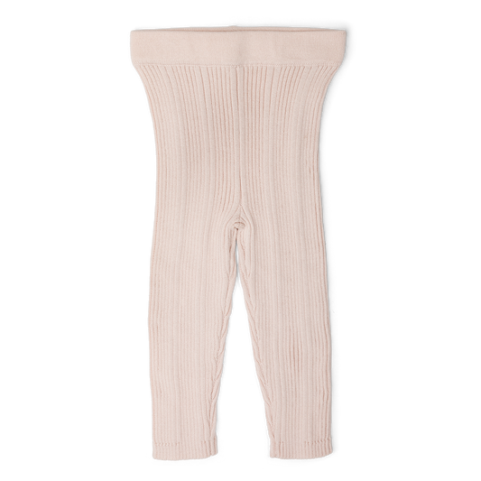 Grown Organic Ribbed Legging - Pink Salt