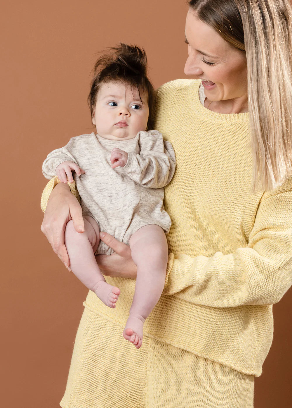 Ladies Beach Pull Over - Lemon