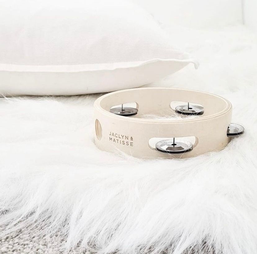 Jaclyn & Matisse Wooden Tambourine - Standard