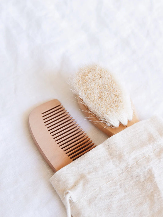 Lion + Lamb the Label Baby Brush Set