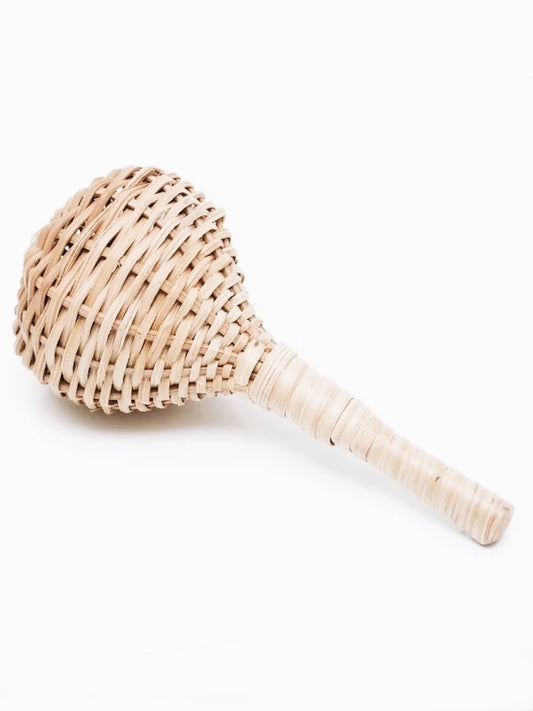 Lion + Lamb the Label Rattan Rattle